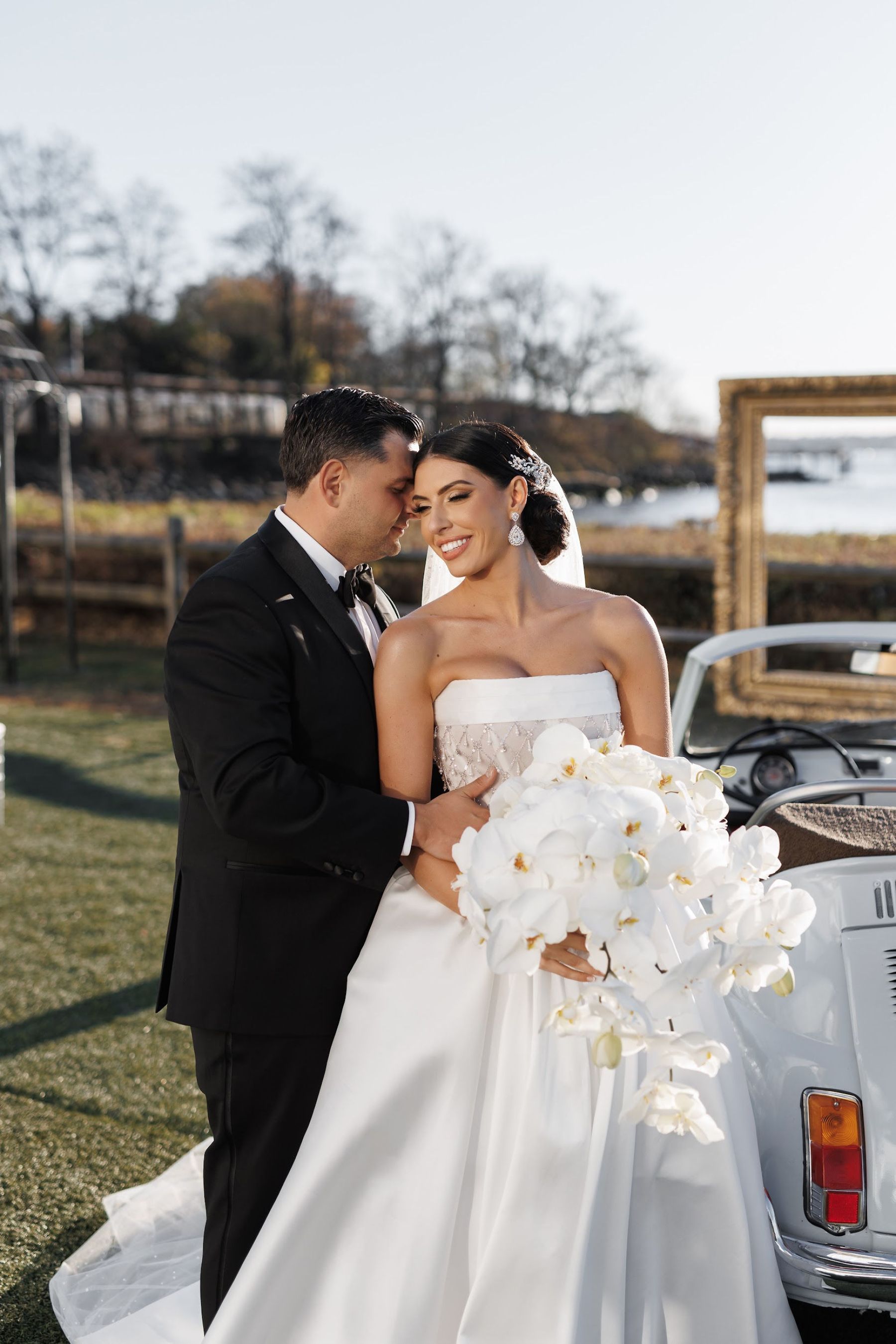 A Love Story Written in Candlelight: Samantha &amp; Ali's Staten Island Wedding at Angelina's Ristorante photo