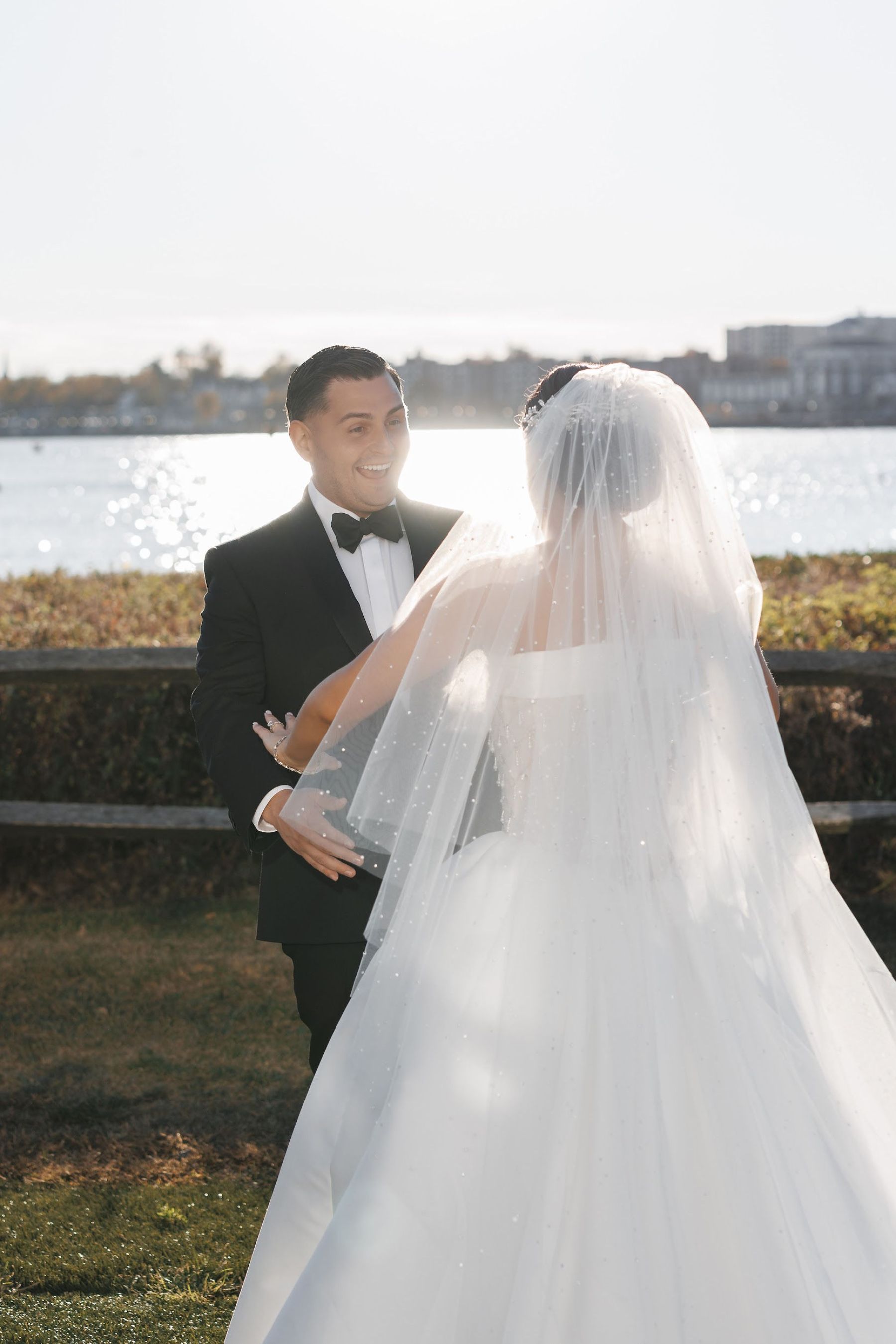 A Love Story Written in Candlelight: Samantha &amp; Ali's Staten Island Wedding at Angelina's Ristorante photo