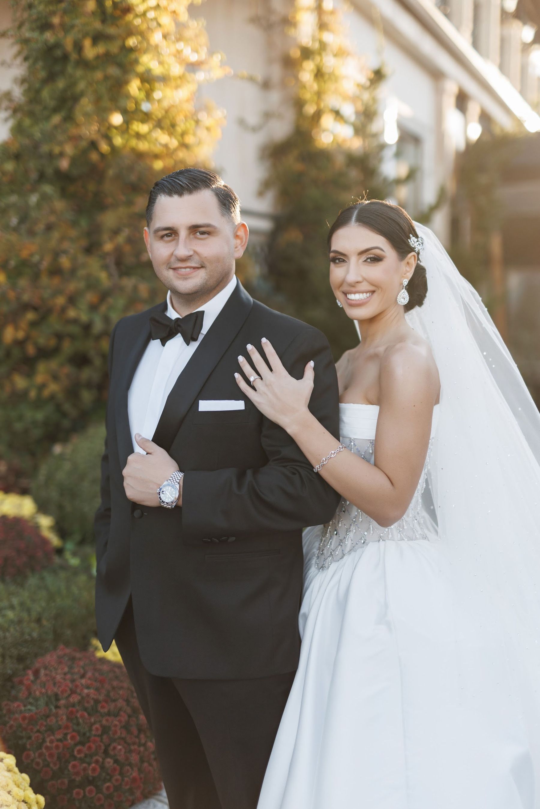 A Love Story Written in Candlelight: Samantha &amp; Ali's Staten Island Wedding at Angelina's Ristorante photo