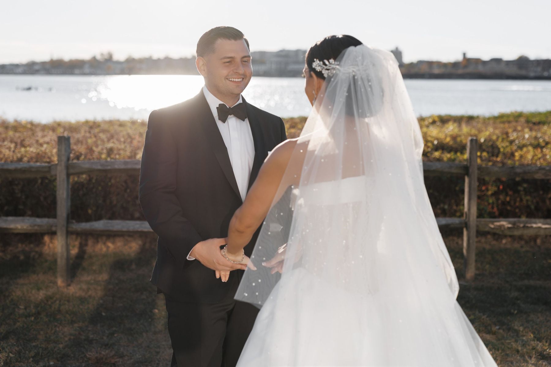 A Love Story Written in Candlelight: Samantha &amp; Ali's Staten Island Wedding at Angelina's Ristorante photo