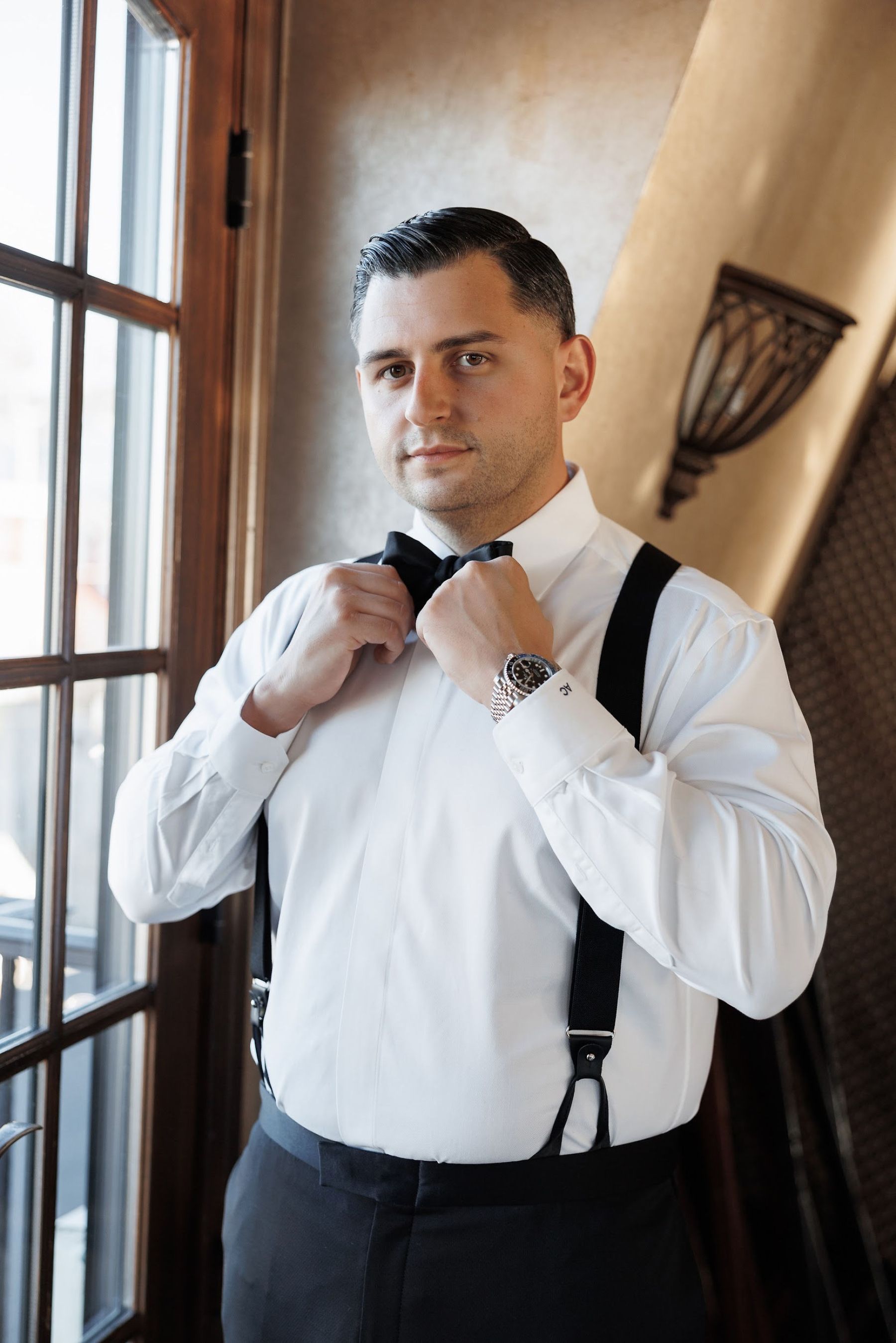 A Love Story Written in Candlelight: Samantha &amp; Ali's Staten Island Wedding at Angelina's Ristorante photo