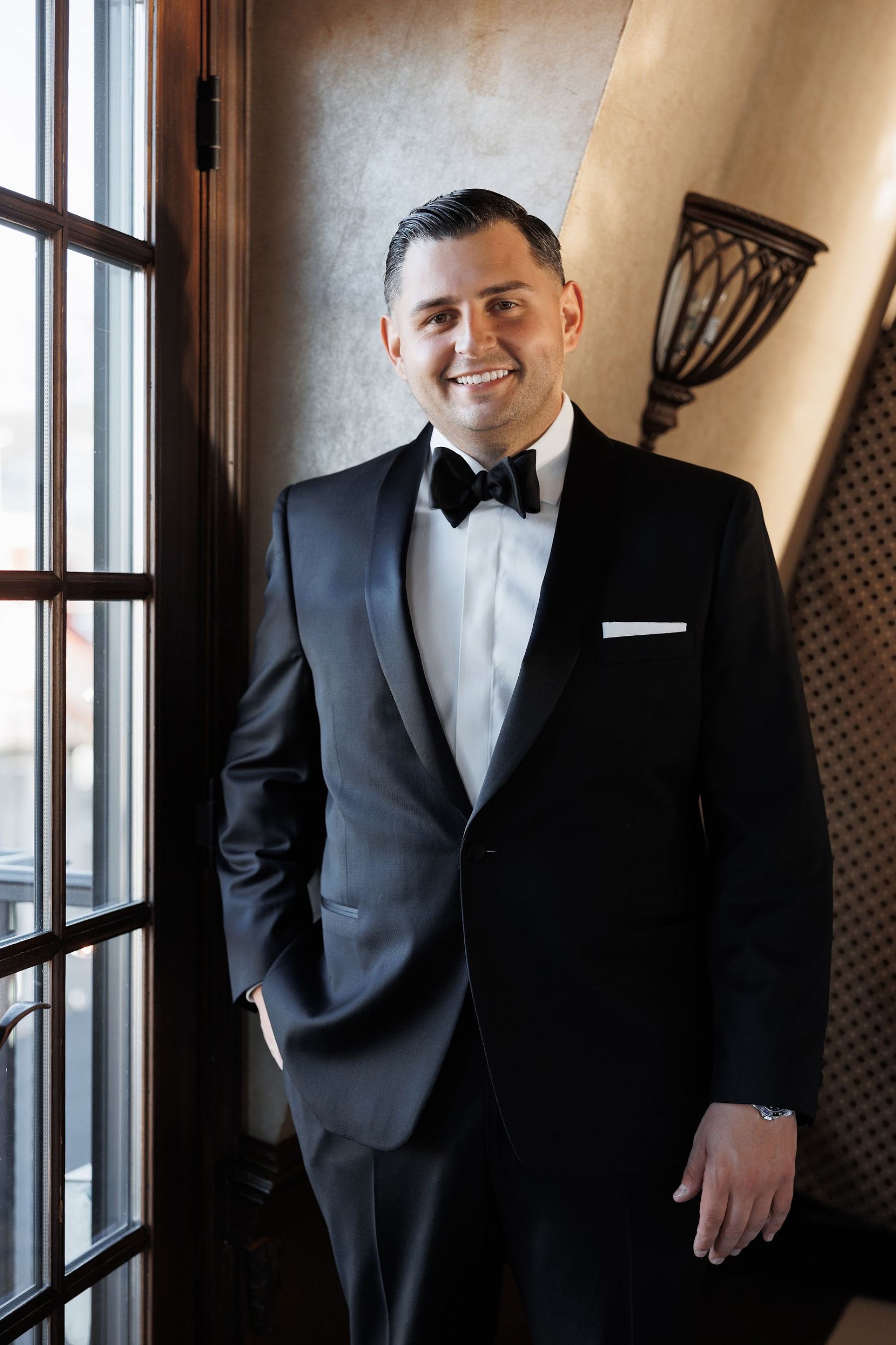 A Love Story Written in Candlelight: Samantha &amp; Ali's Staten Island Wedding at Angelina's Ristorante photo