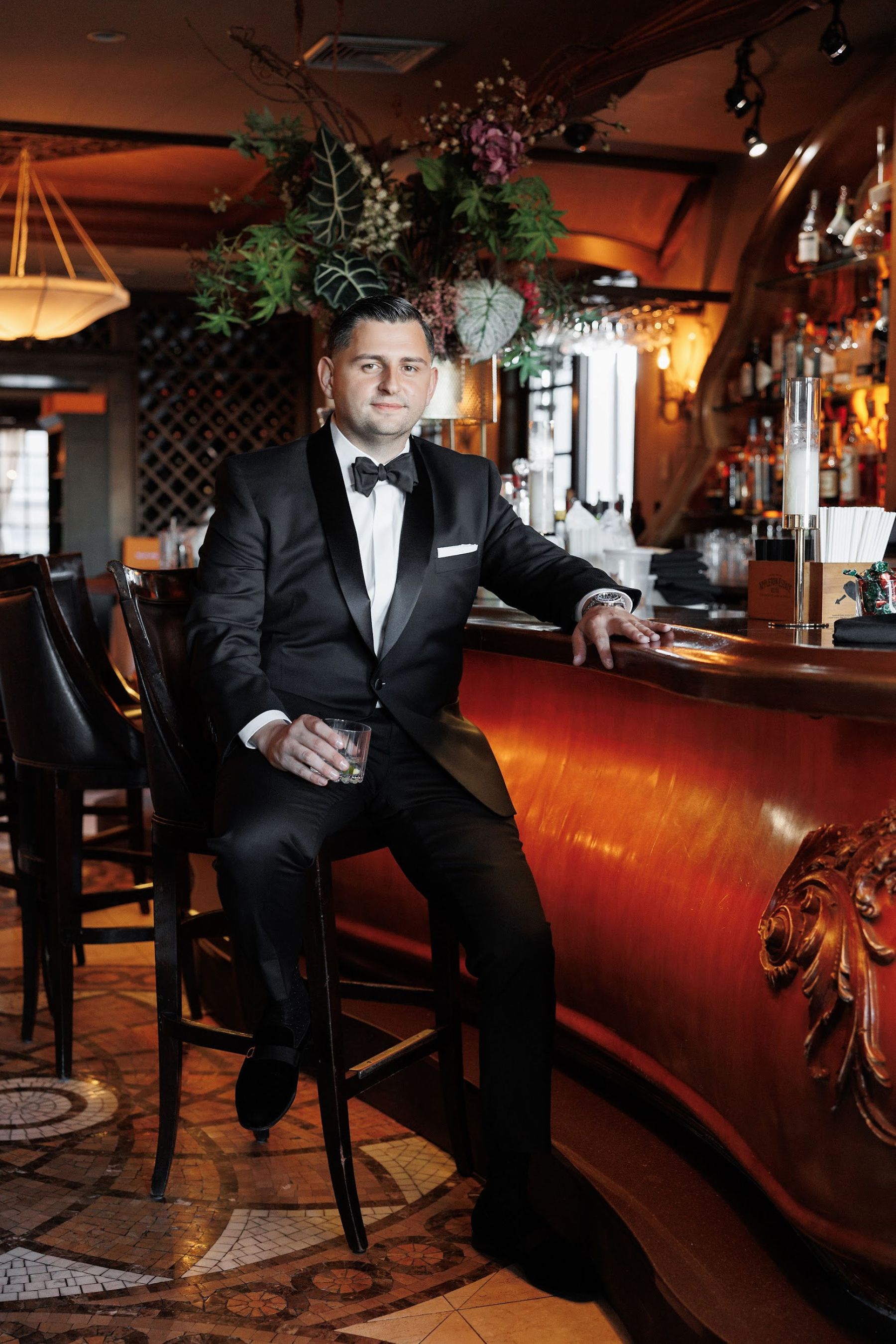 A Love Story Written in Candlelight: Samantha &amp; Ali's Staten Island Wedding at Angelina's Ristorante photo