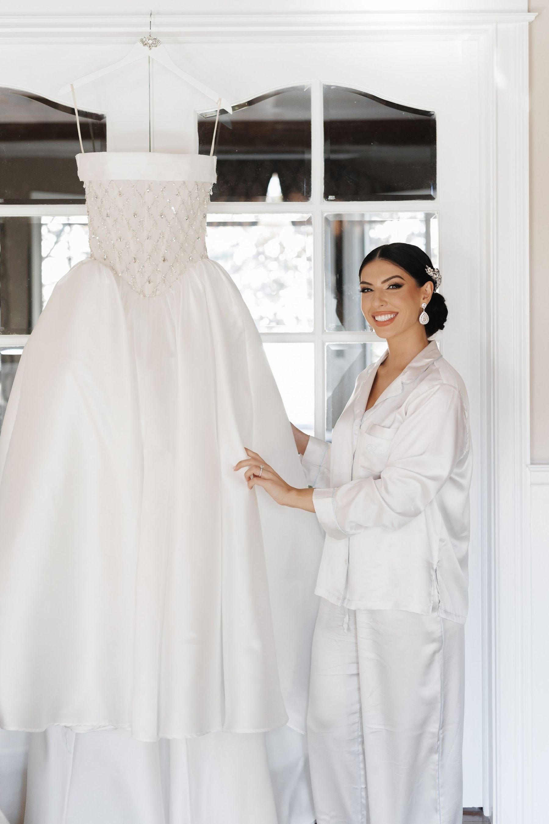 A Love Story Written in Candlelight: Samantha &amp; Ali's Staten Island Wedding at Angelina's Ristorante photo