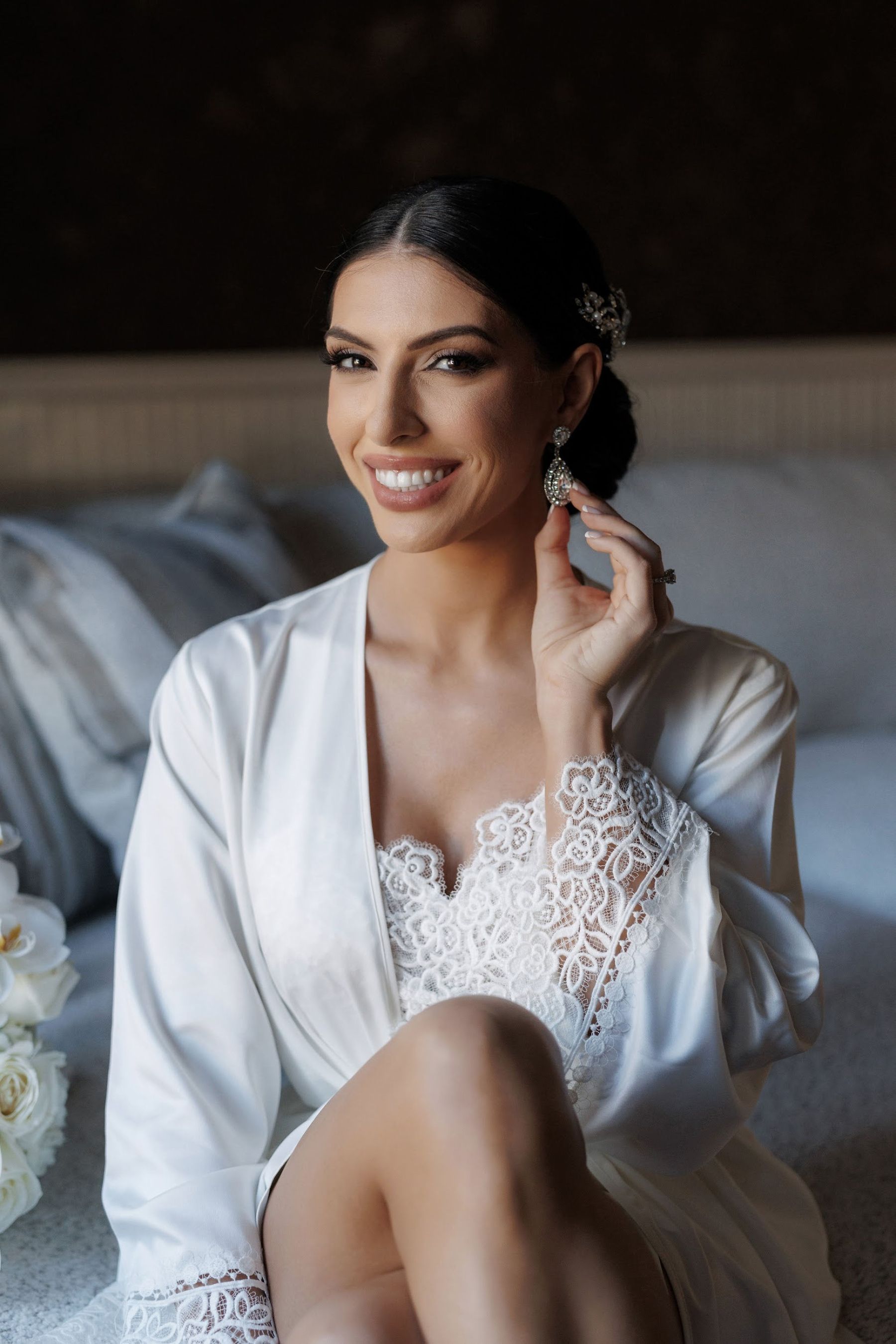 A Love Story Written in Candlelight: Samantha &amp; Ali's Staten Island Wedding at Angelina's Ristorante photo