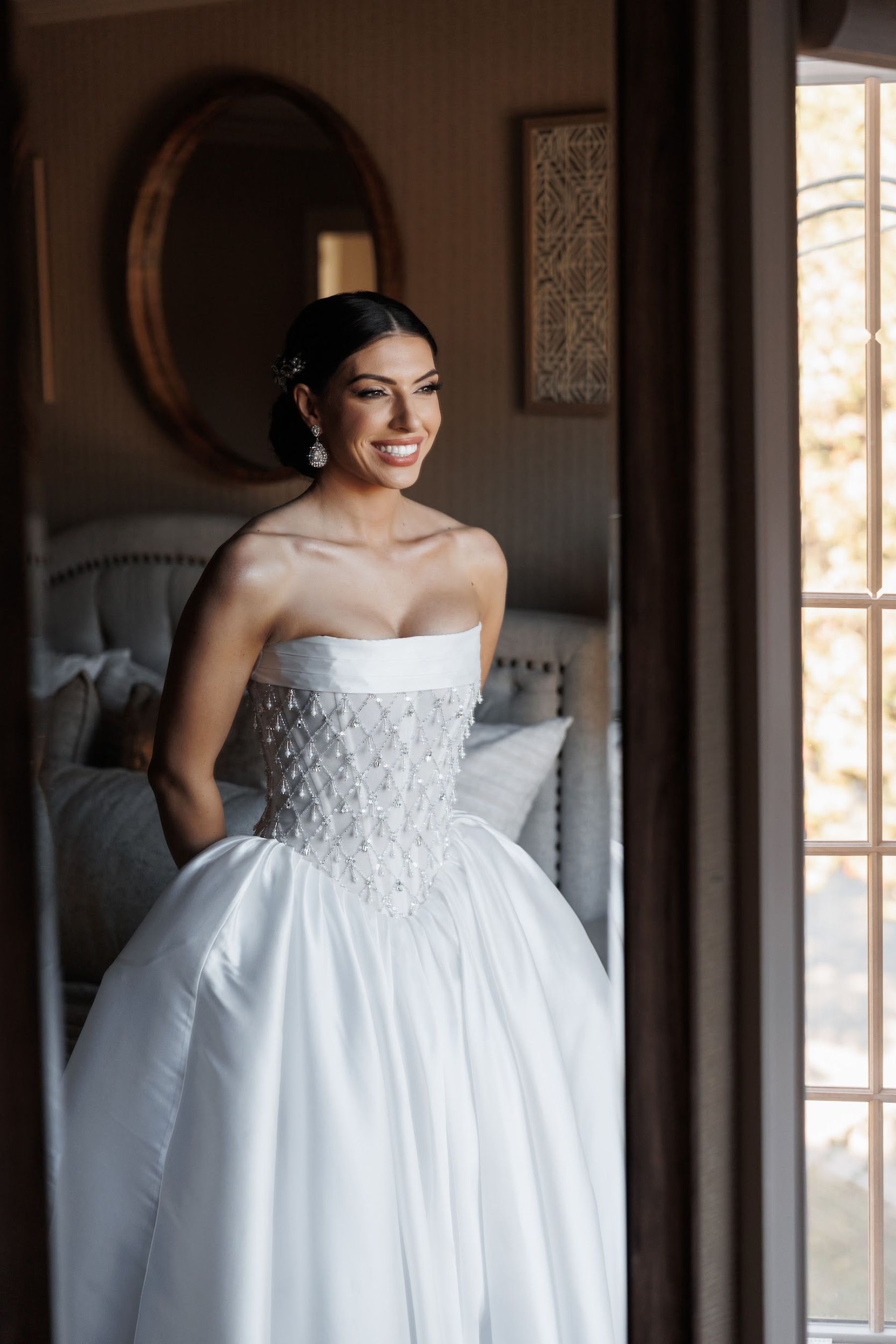 A Love Story Written in Candlelight: Samantha &amp; Ali's Staten Island Wedding at Angelina's Ristorante photo