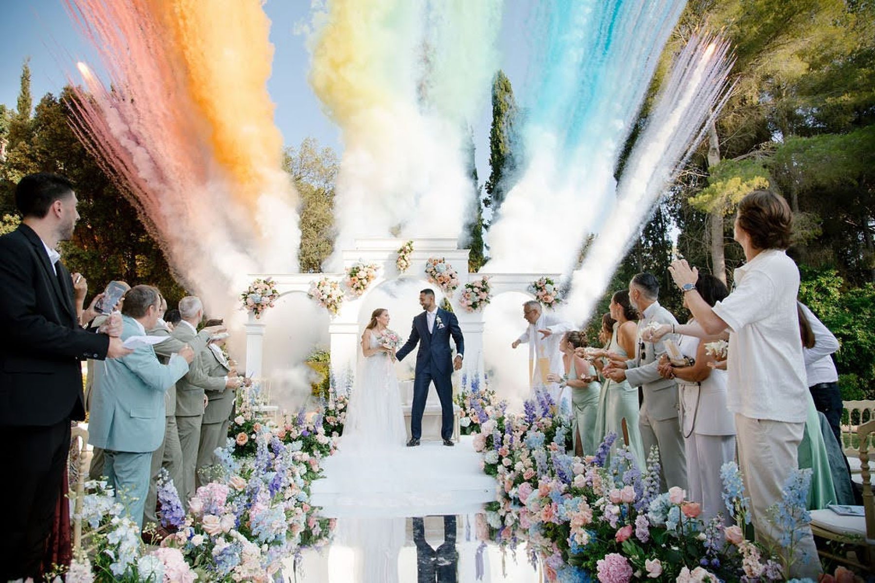 A Dreamy Spanish Celebration: Pauline &amp; Melvyn's Romantic Wedding at Finca Mas Solers photo