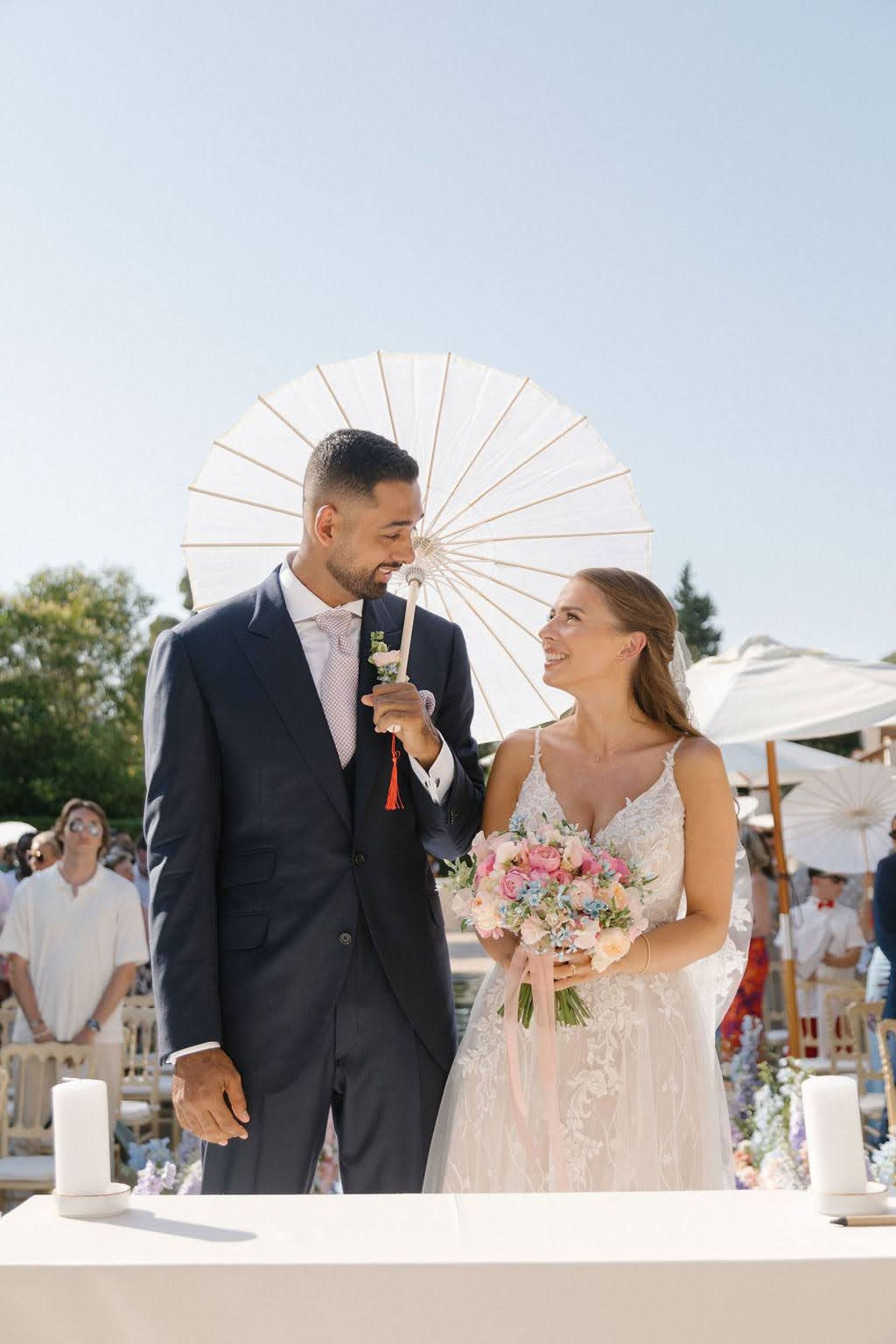 A Dreamy Spanish Celebration: Pauline &amp; Melvyn's Romantic Wedding at Finca Mas Solers photo