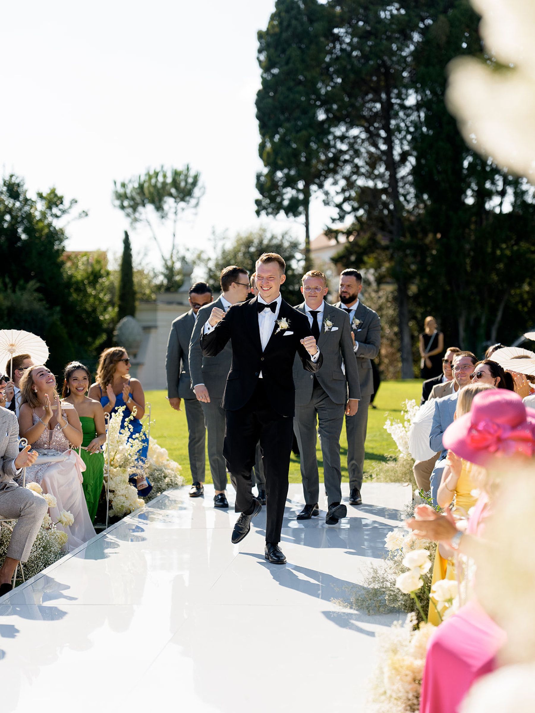 Felicia &amp; Markus’s Elegant Wedding at Villa Miani Overlooking the Eternal City photo