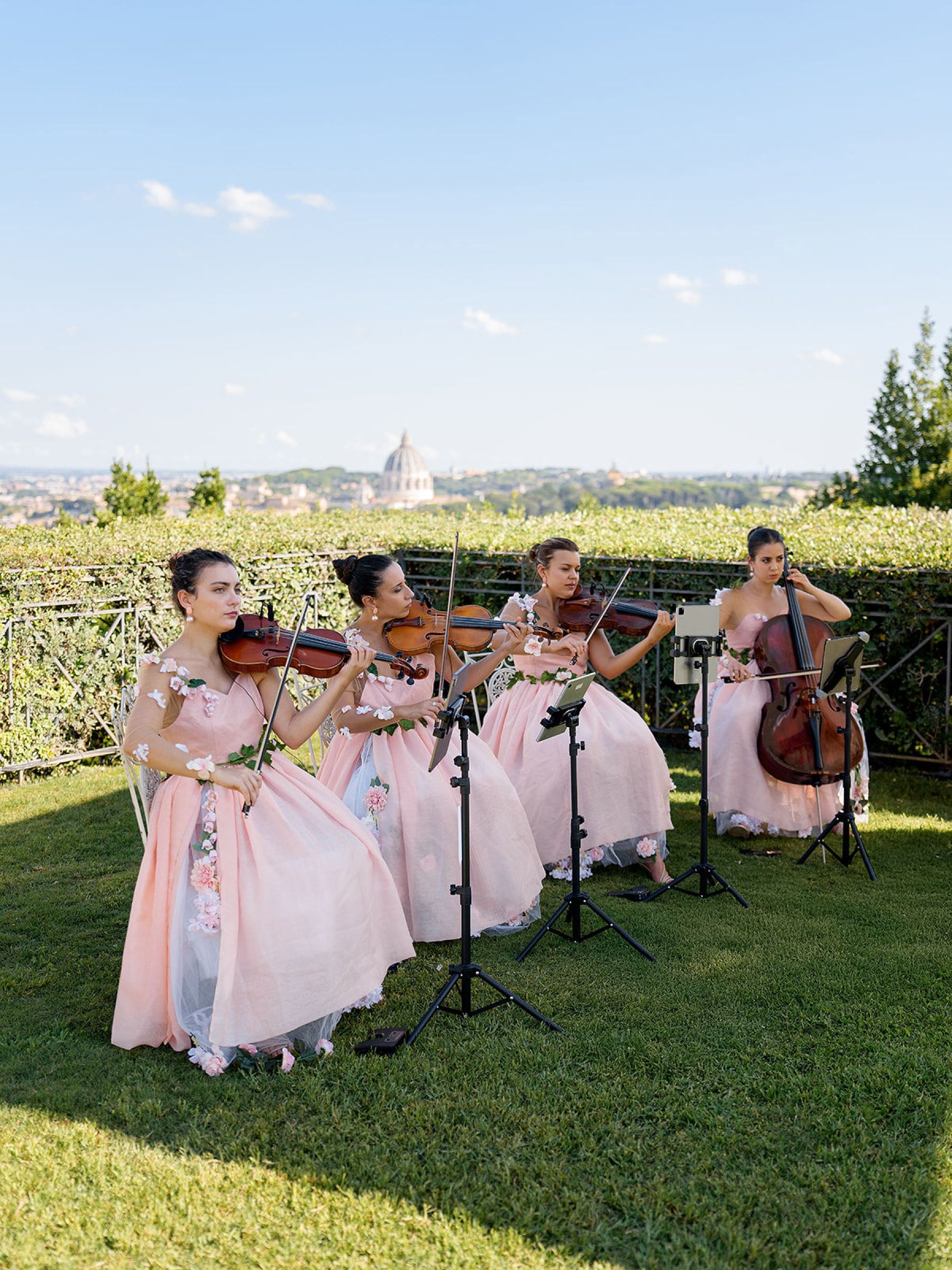 Felicia &amp; Markus’s Elegant Wedding at Villa Miani Overlooking the Eternal City photo