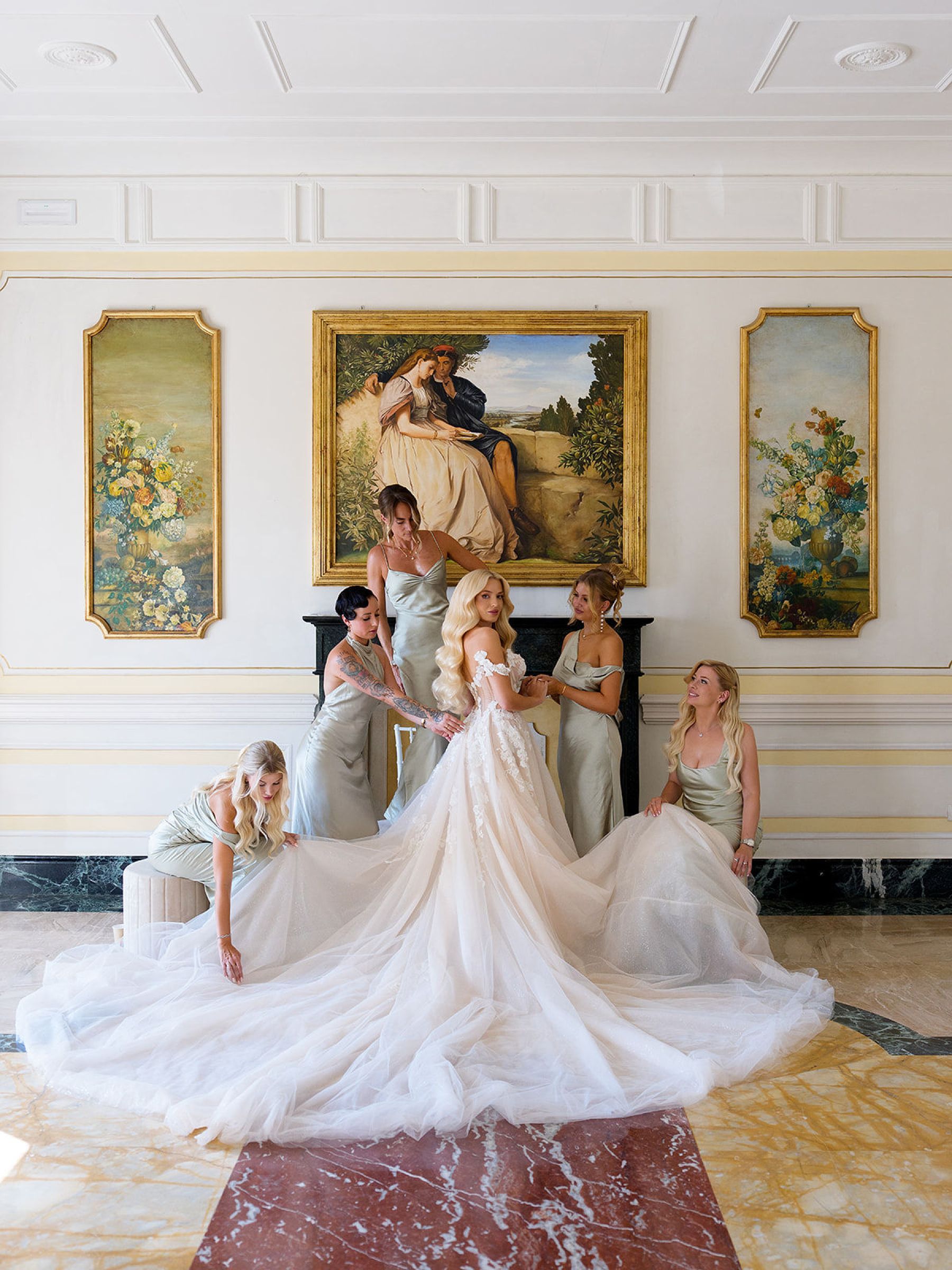 Felicia &amp; Markus’s Elegant Wedding at Villa Miani Overlooking the Eternal City photo