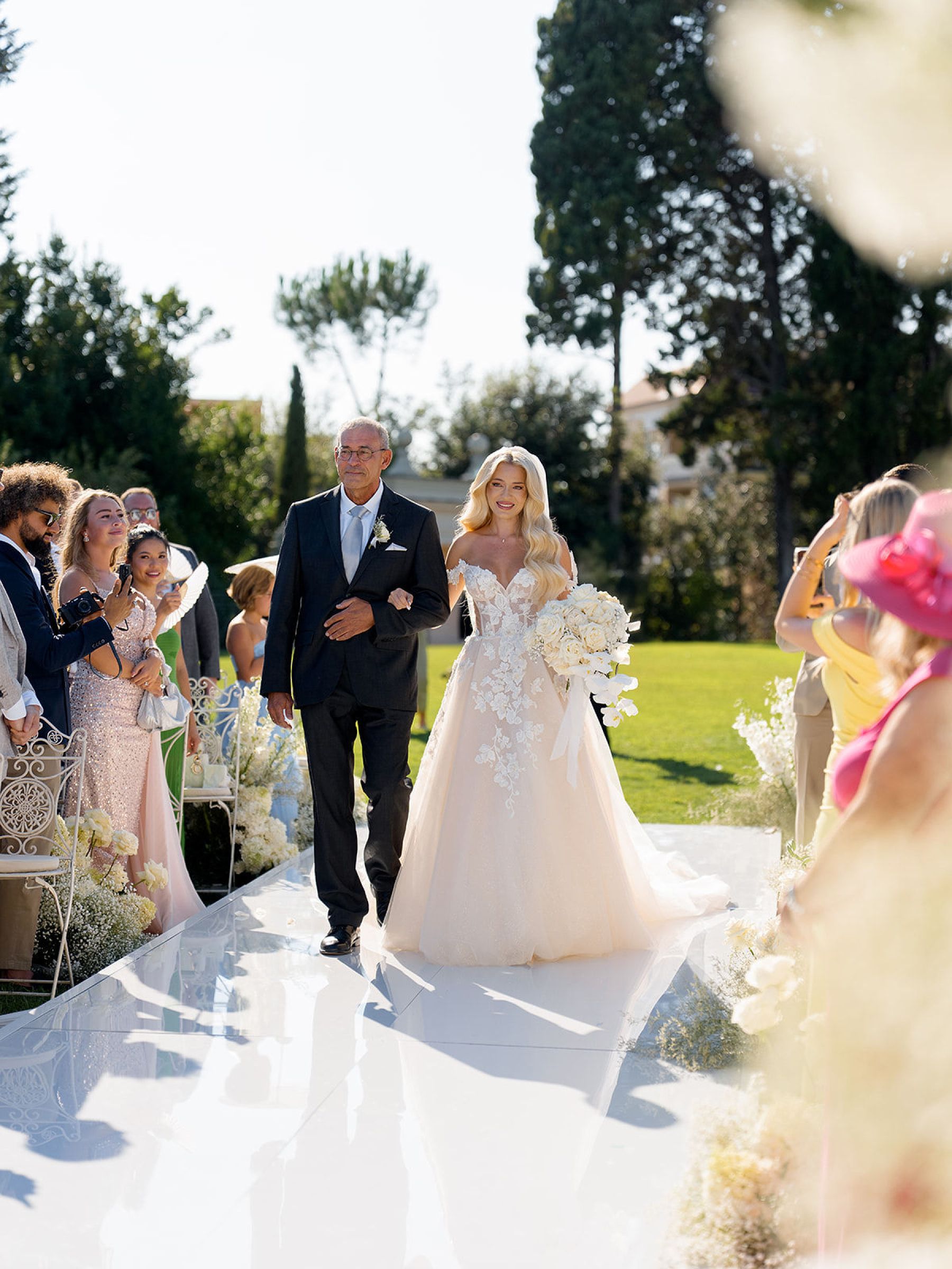 Felicia &amp; Markus’s Elegant Wedding at Villa Miani Overlooking the Eternal City photo
