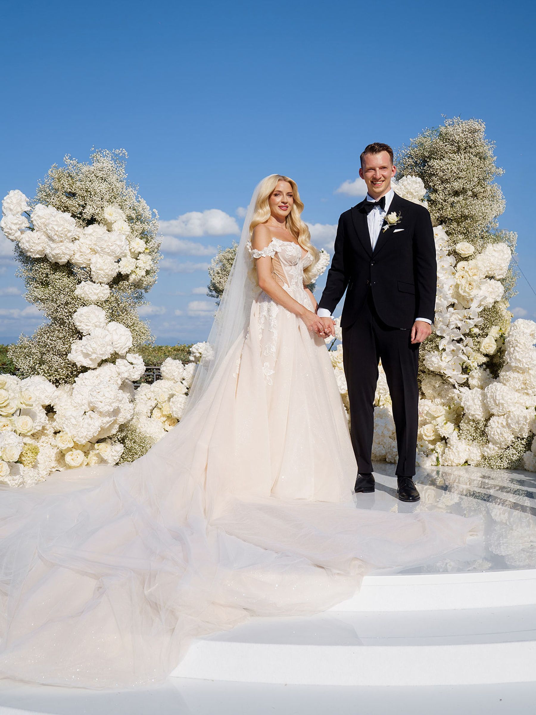 Felicia &amp; Markus’s Elegant Wedding at Villa Miani Overlooking the Eternal City photo