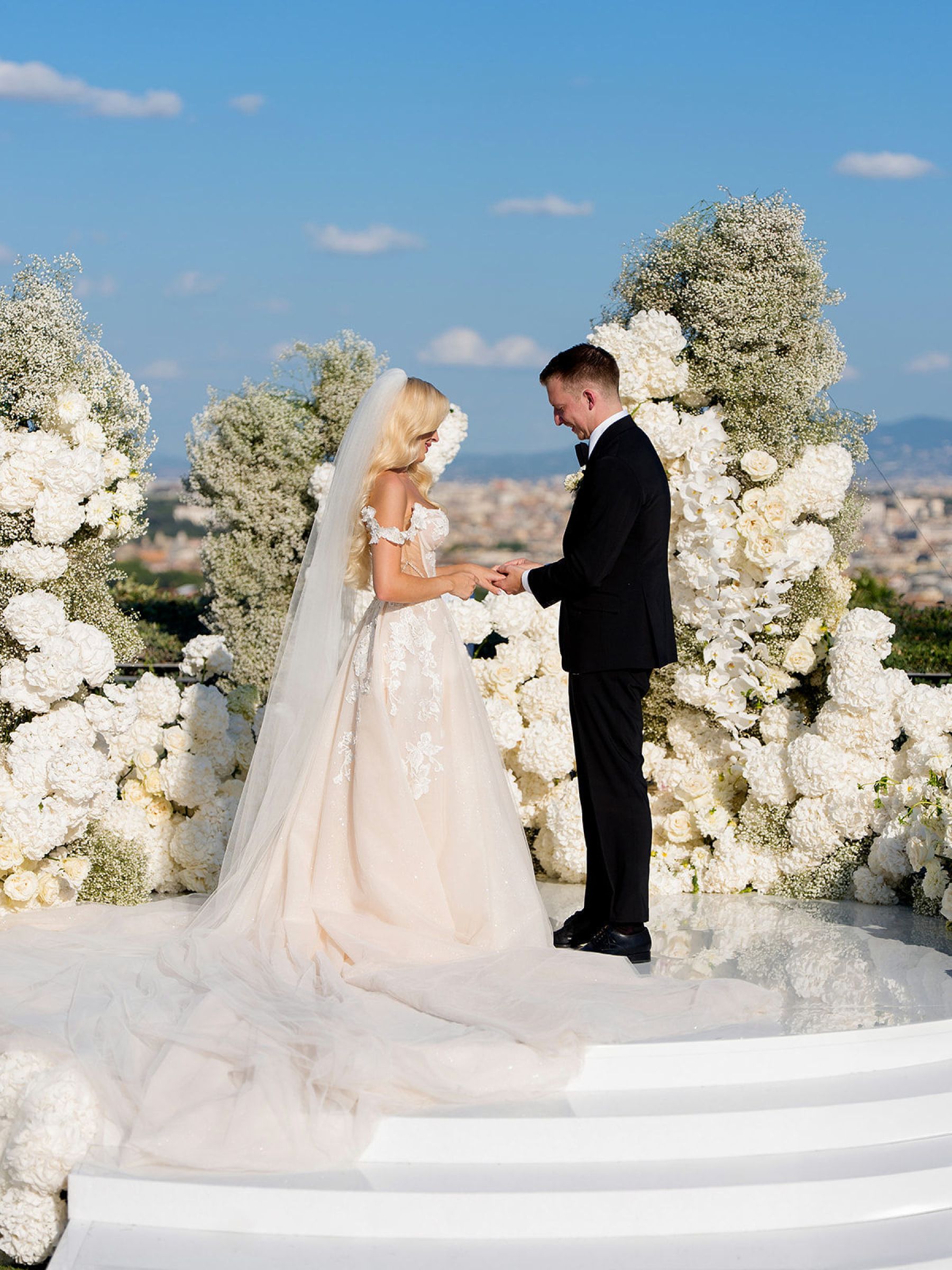 Felicia &amp; Markus’s Elegant Wedding at Villa Miani Overlooking the Eternal City photo