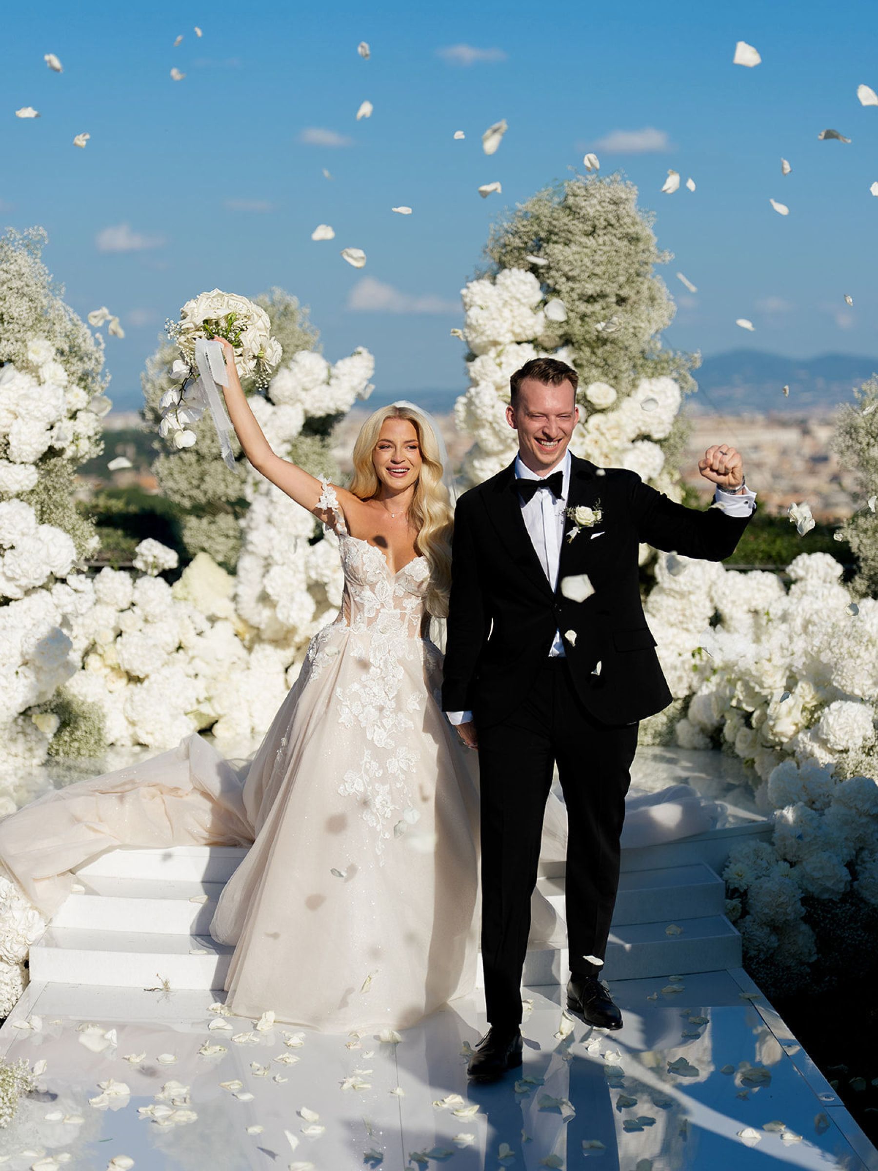 Felicia &amp; Markus’s Elegant Wedding at Villa Miani Overlooking the Eternal City photo