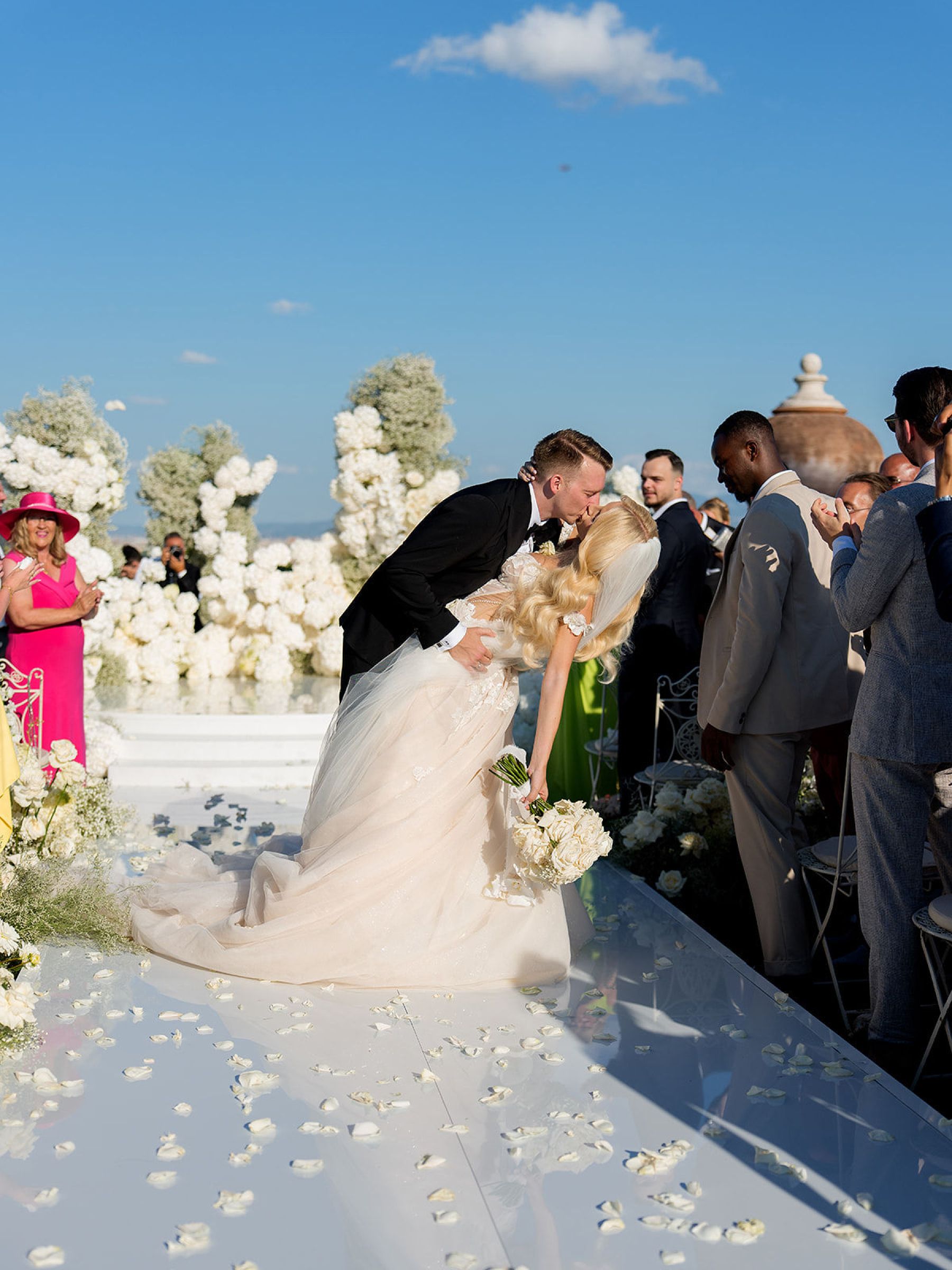 Felicia &amp; Markus’s Elegant Wedding at Villa Miani Overlooking the Eternal City photo