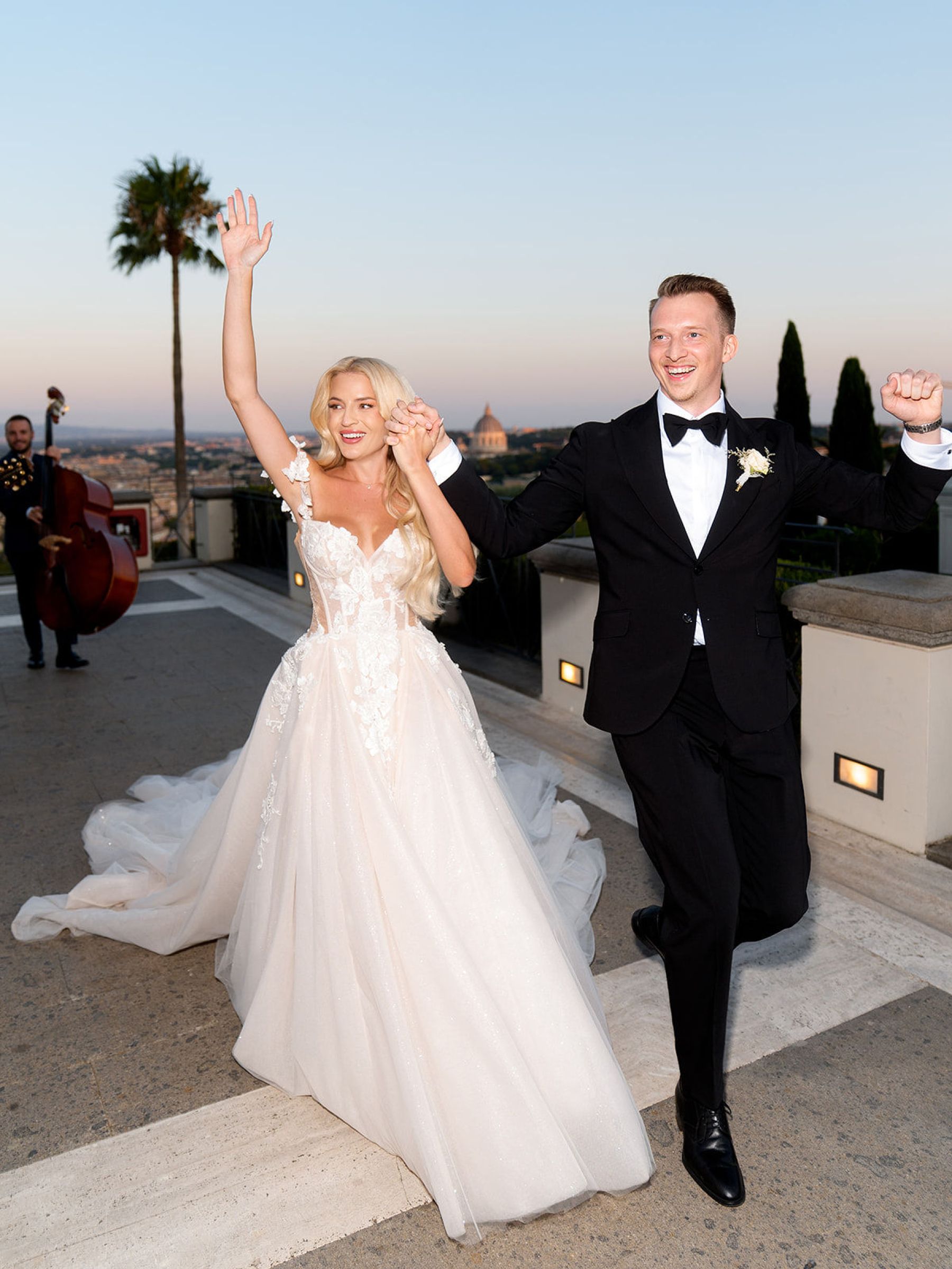 Felicia &amp; Markus’s Elegant Wedding at Villa Miani Overlooking the Eternal City photo