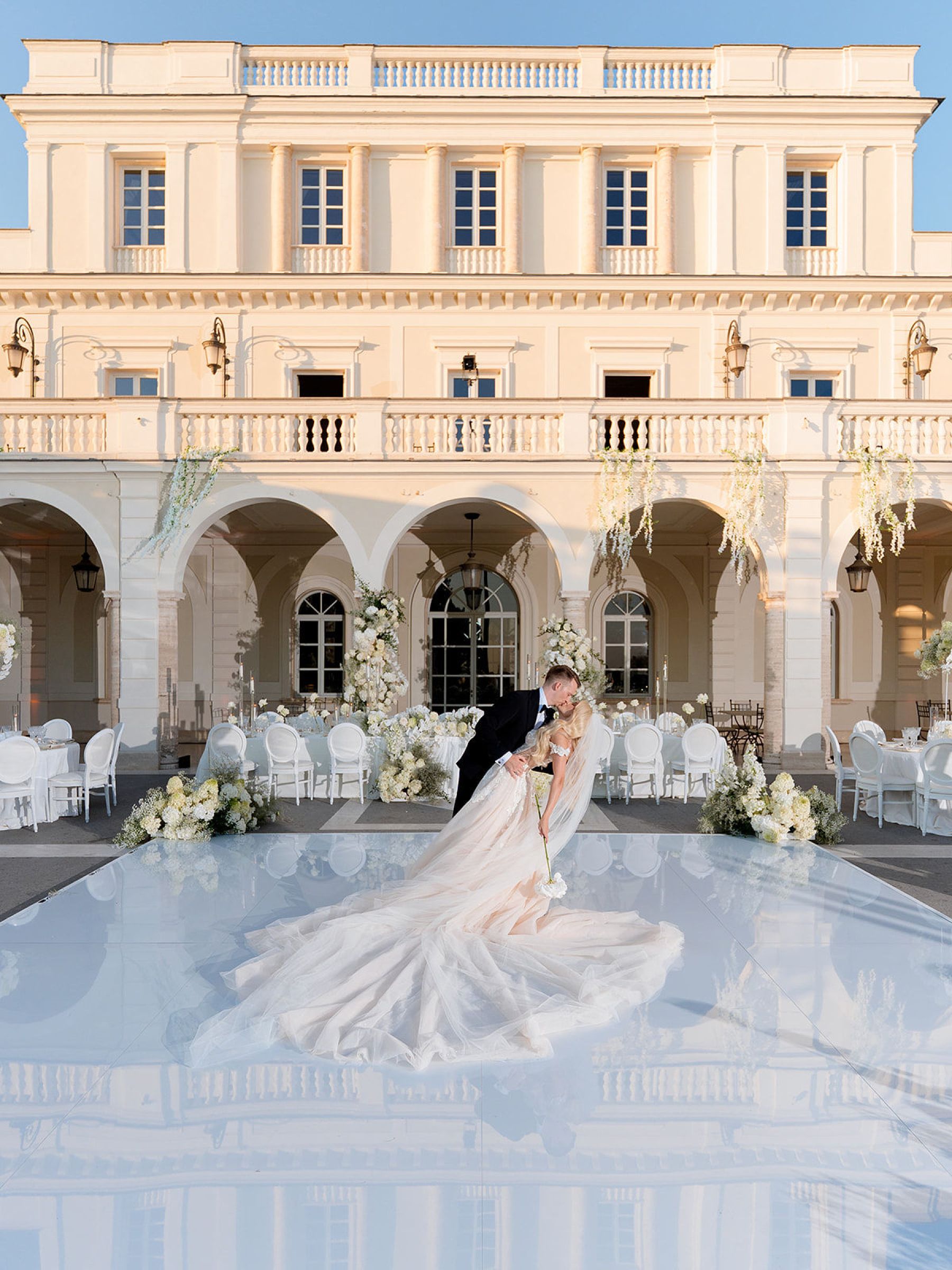 Felicia &amp; Markus’s Elegant Wedding at Villa Miani Overlooking the Eternal City photo