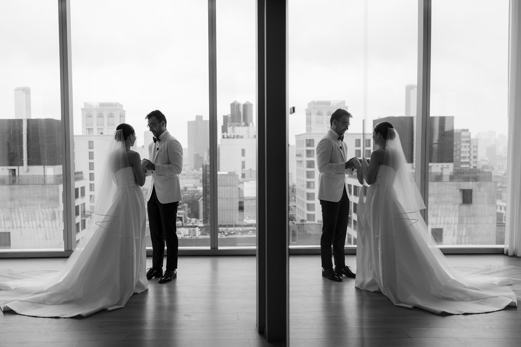 Chloe and Josh's Perfectly Imperfect Wedding at PUBLIC Hotel NYC photo