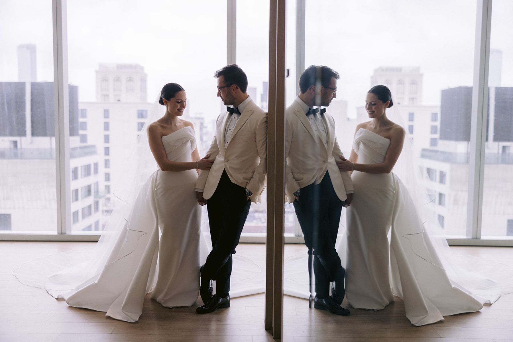 Chloe and Josh's Perfectly Imperfect Wedding at PUBLIC Hotel NYC photo