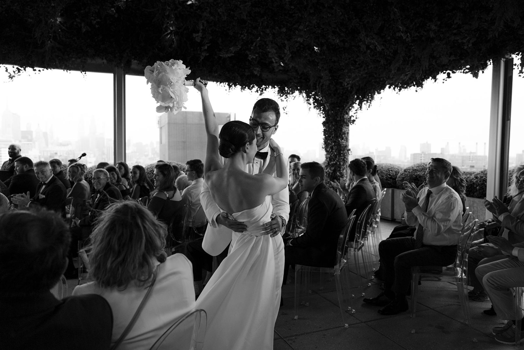 Chloe and Josh's Perfectly Imperfect Wedding at PUBLIC Hotel NYC photo