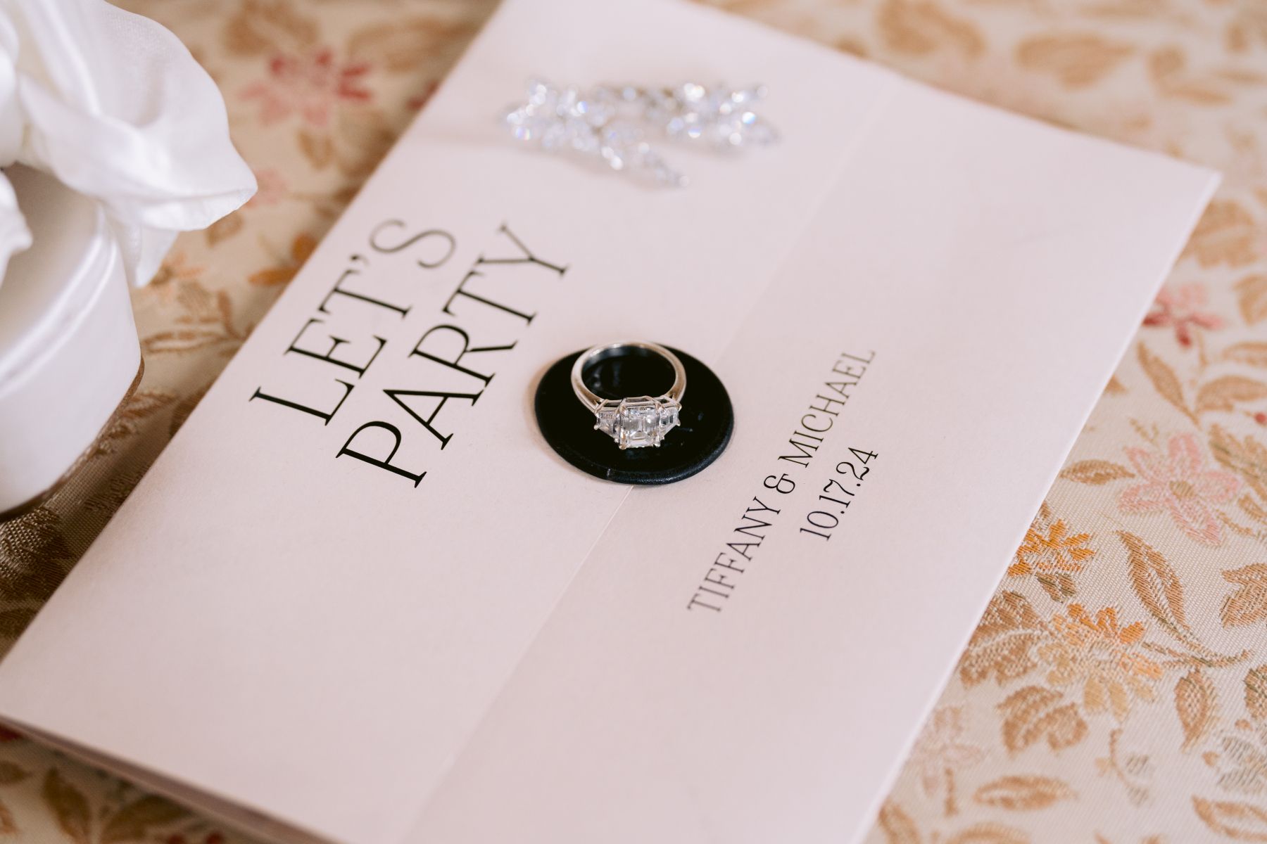 A Modern Romance in Black Elegance: Tiffany &amp; Michael’s Wedding at Masseria Salamina photo