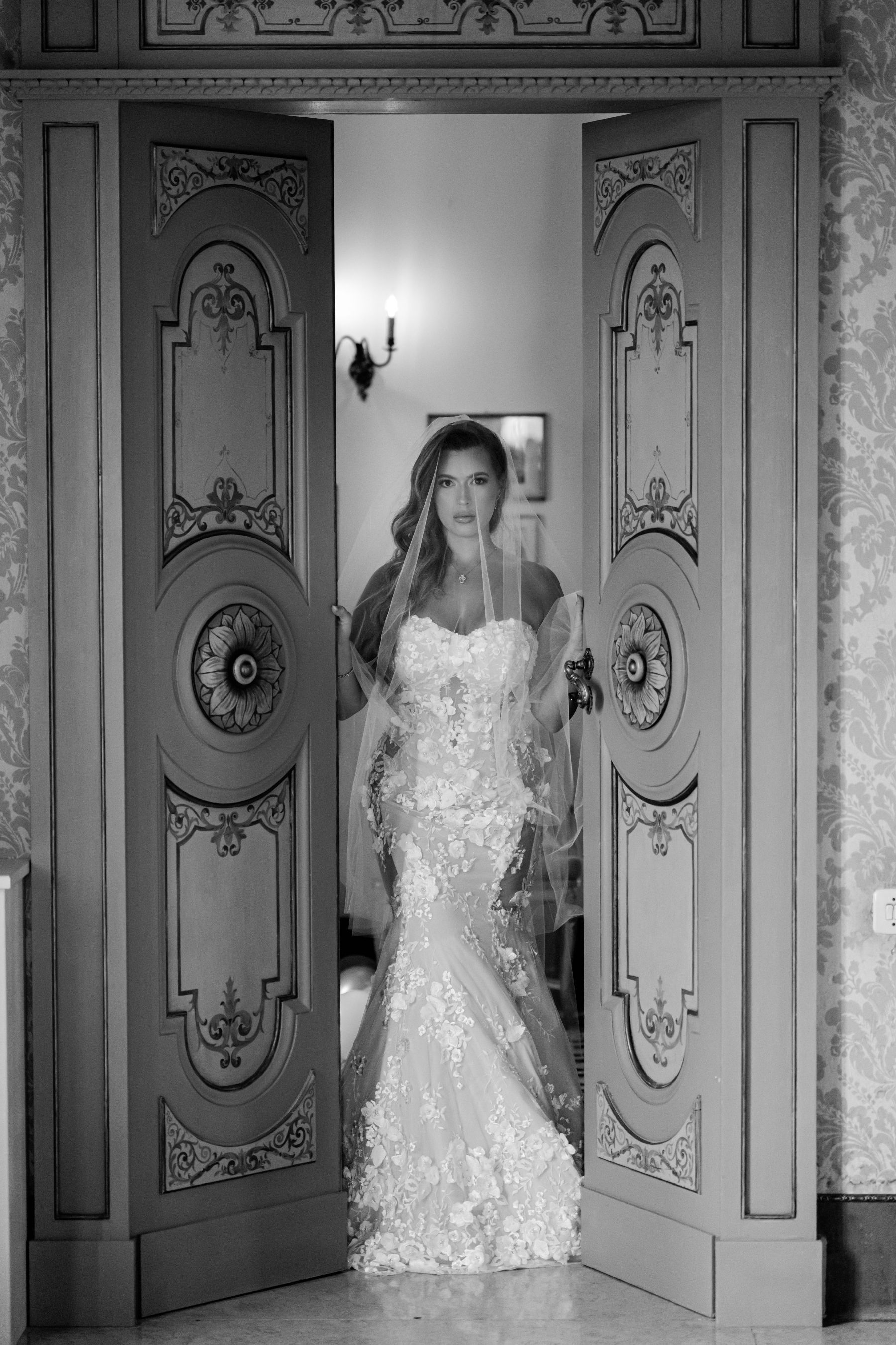 A Modern Romance in Black Elegance: Tiffany &amp; Michael’s Wedding at Masseria Salamina photo