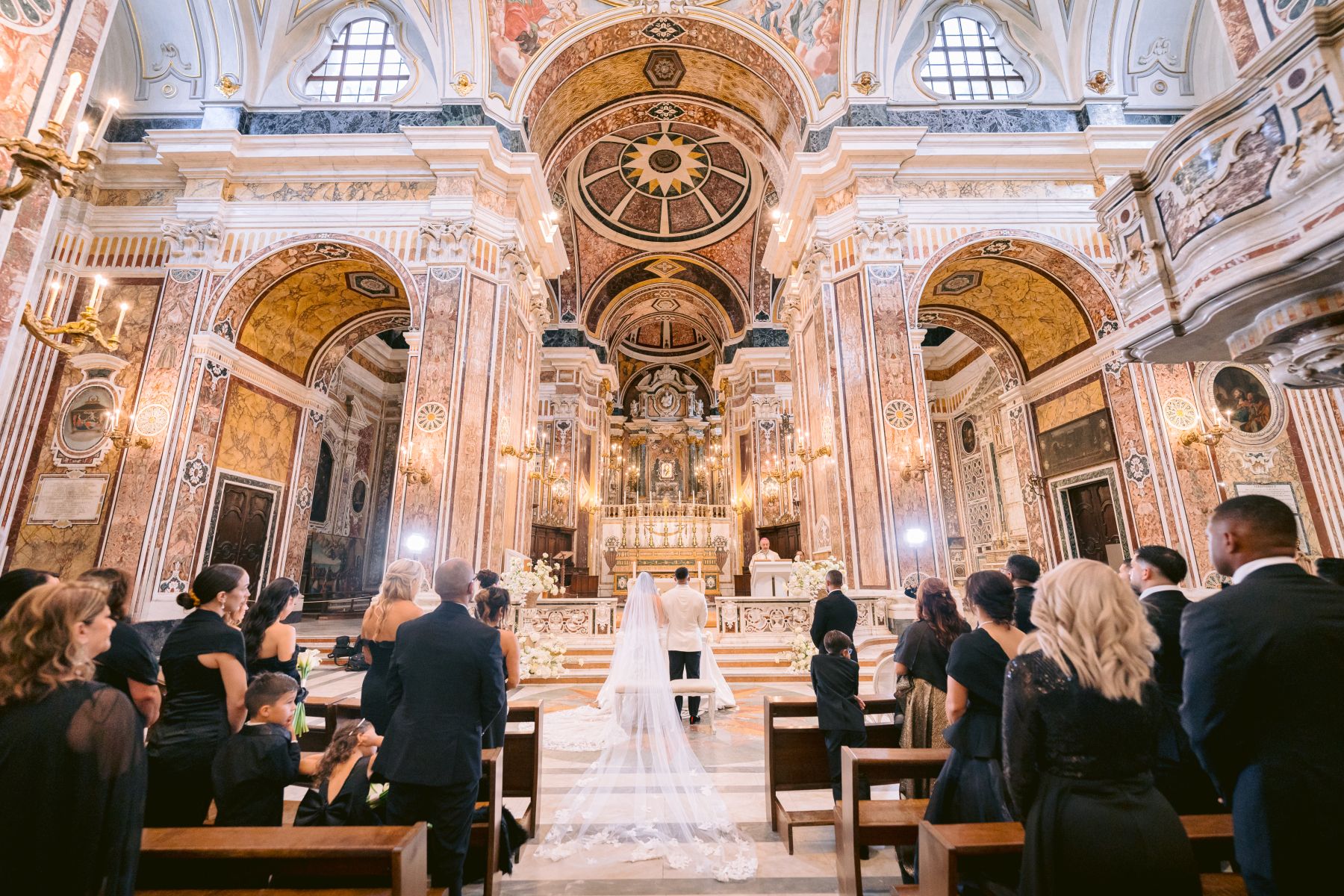 A Modern Romance in Black Elegance: Tiffany &amp; Michael’s Wedding at Masseria Salamina photo