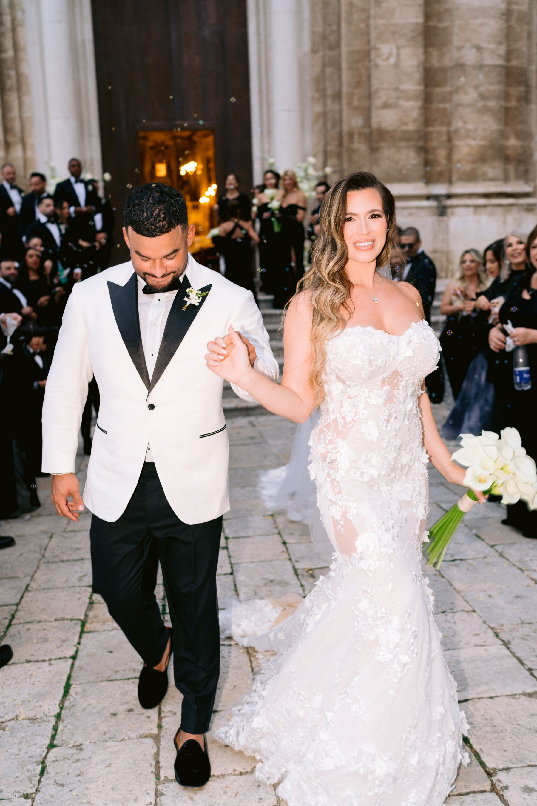 A Modern Romance in Black Elegance: Tiffany &amp; Michael’s Wedding at Masseria Salamina photo