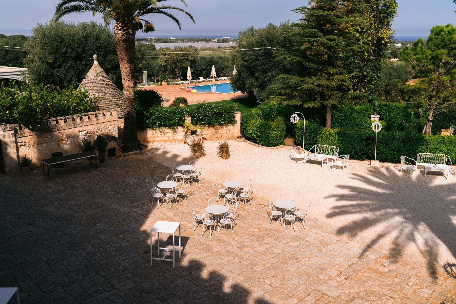 A Modern Romance in Black Elegance: Tiffany &amp; Michael’s Wedding at Masseria Salamina photo