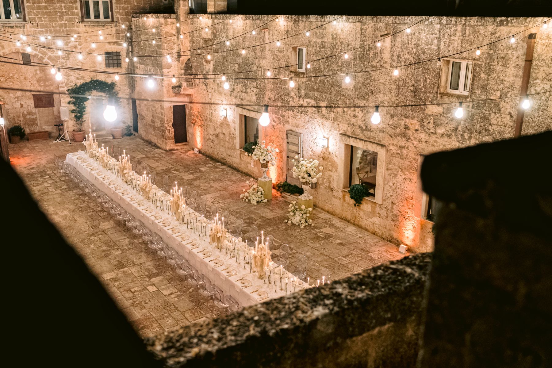 A Modern Romance in Black Elegance: Tiffany &amp; Michael’s Wedding at Masseria Salamina photo