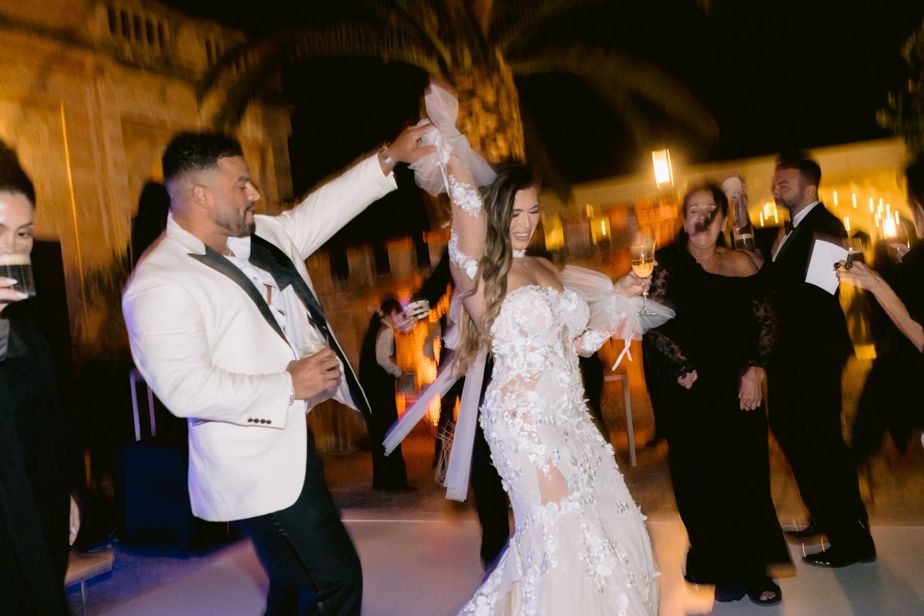 A Modern Romance in Black Elegance: Tiffany &amp; Michael’s Wedding at Masseria Salamina photo