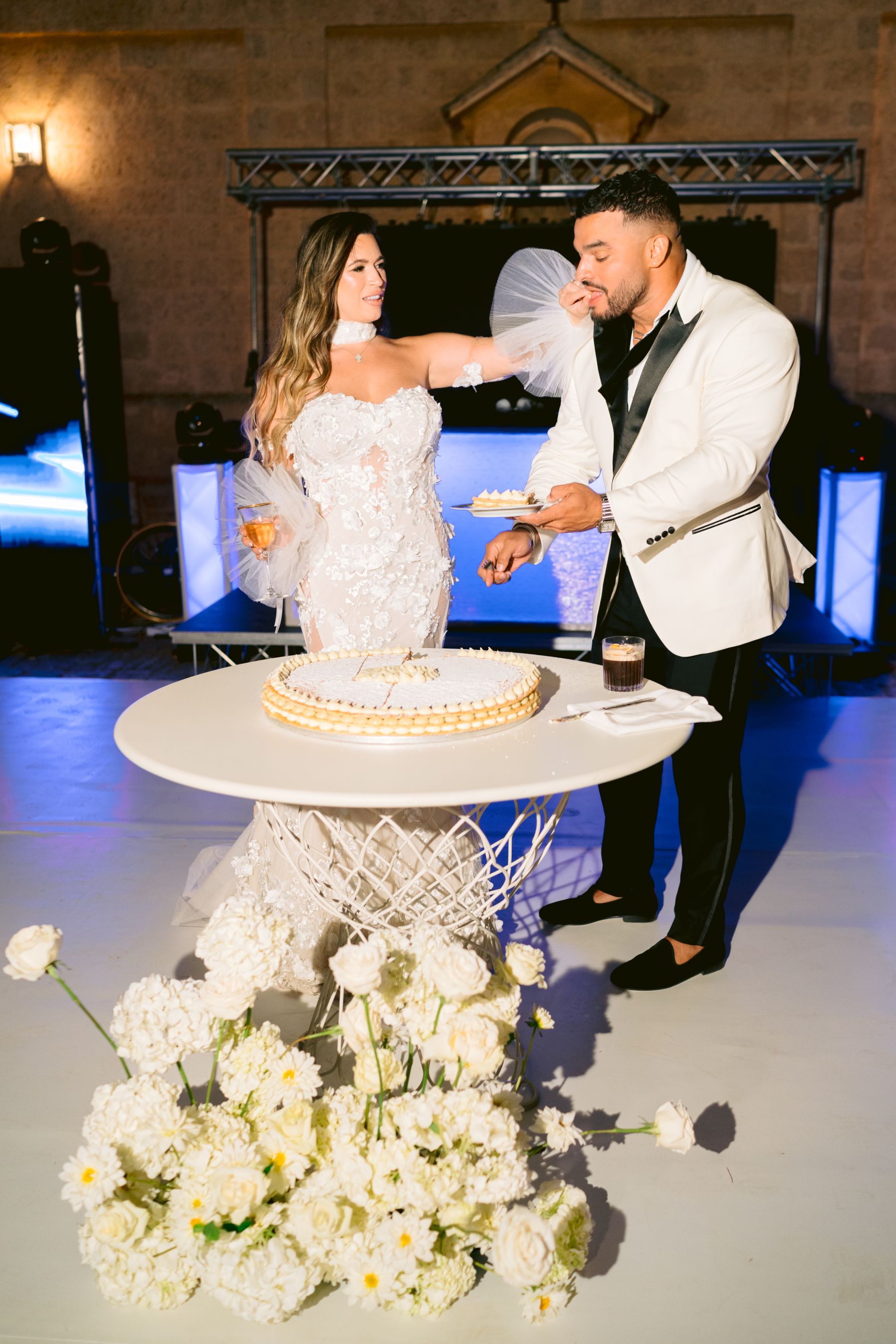 A Modern Romance in Black Elegance: Tiffany &amp; Michael’s Wedding at Masseria Salamina photo