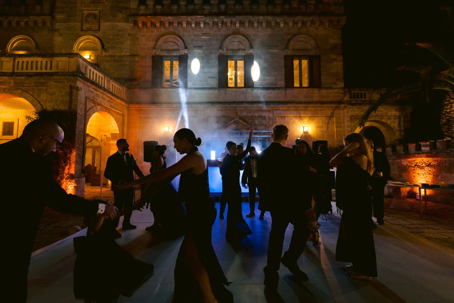 A Modern Romance in Black Elegance: Tiffany &amp; Michael’s Wedding at Masseria Salamina photo