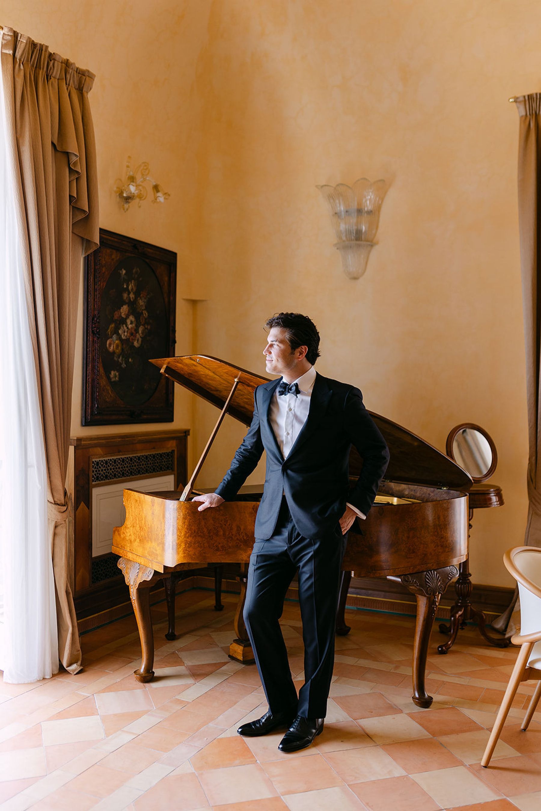 Daniella and Thomas's Timeless Italian Wedding at Villa La Rondinaia photo