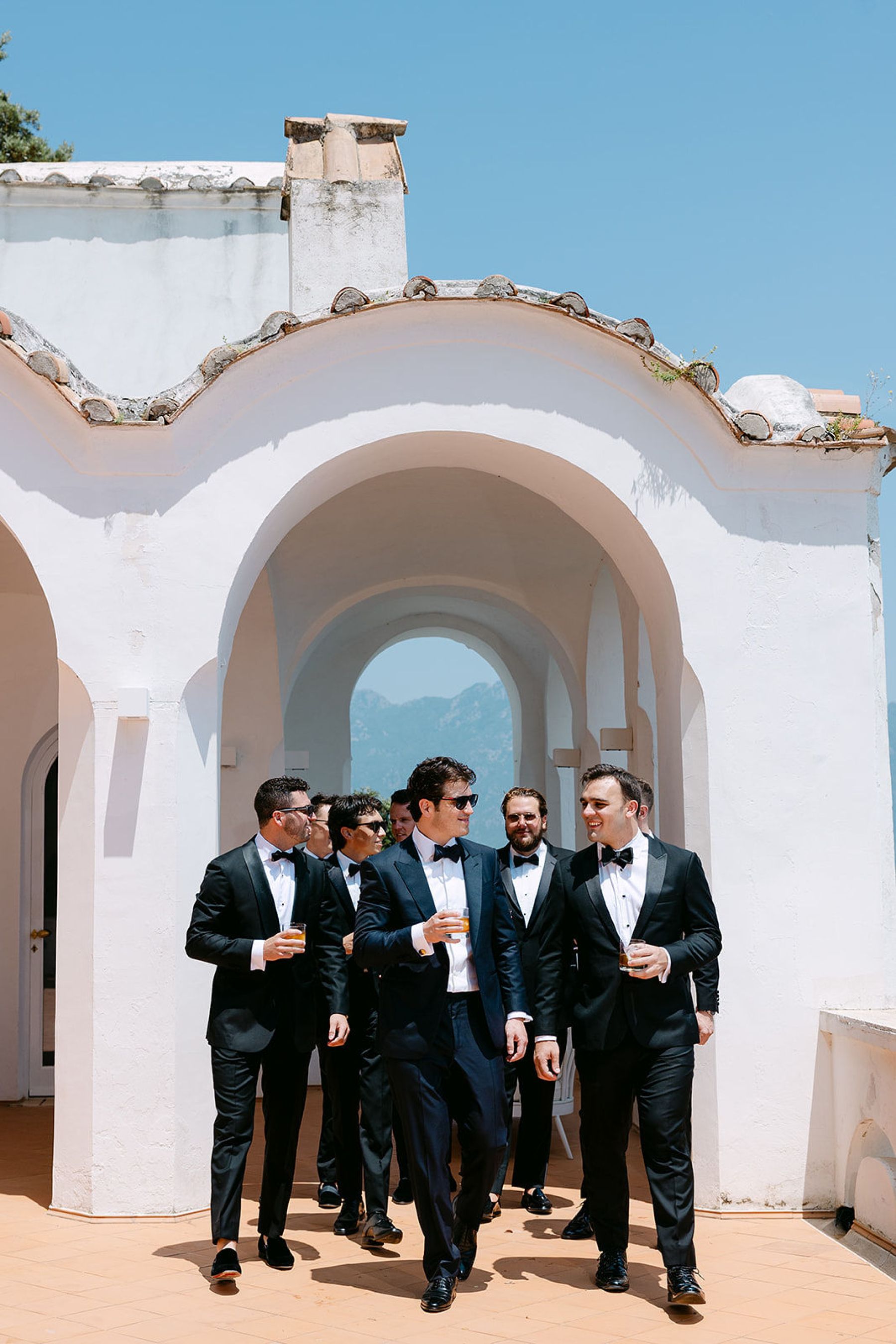 Daniella and Thomas's Timeless Italian Wedding at Villa La Rondinaia photo