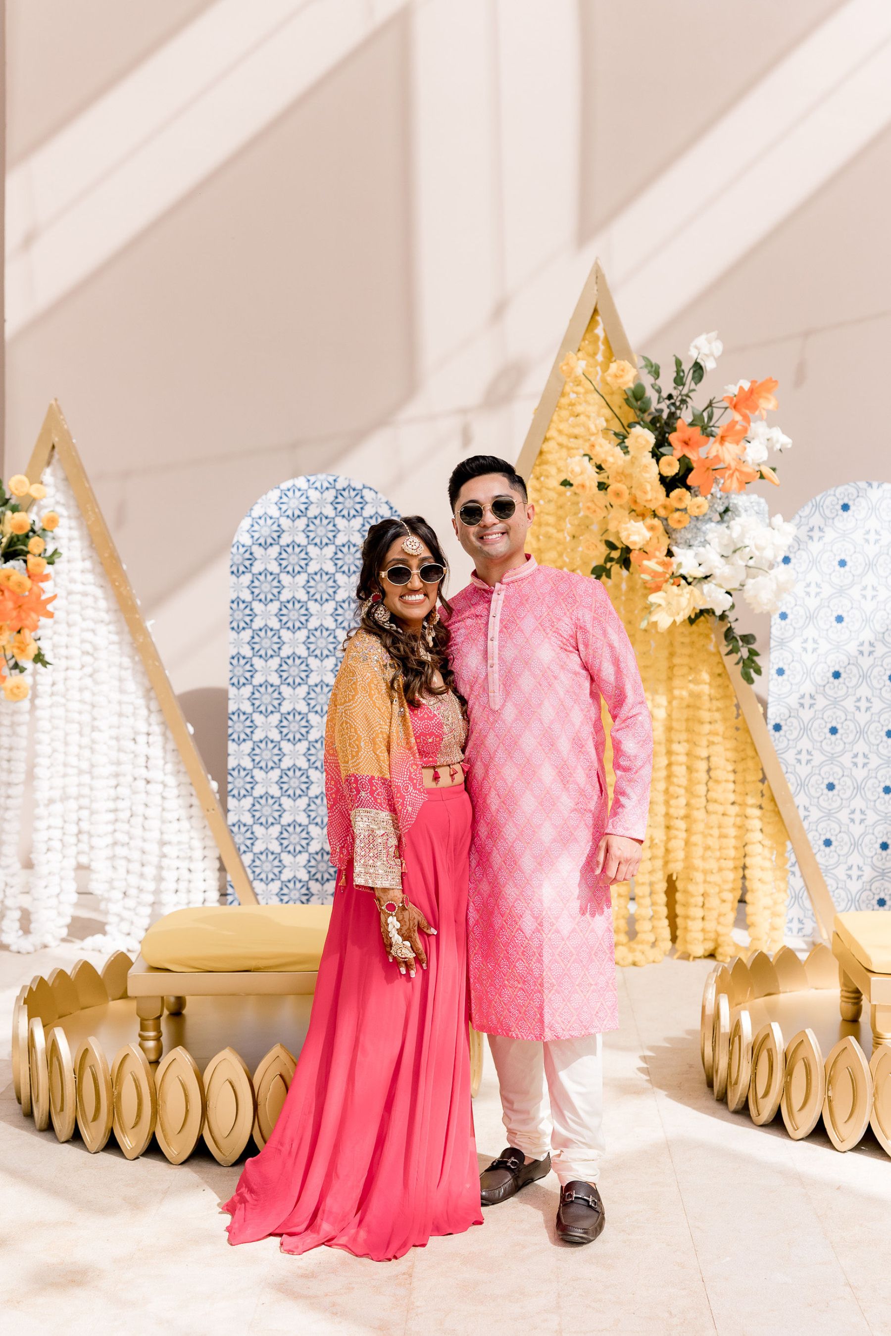 A Vibrant Fusion Celebration: Komal &amp; Audwin's Multi-Day Wedding at Hard Rock Los Cabos photo