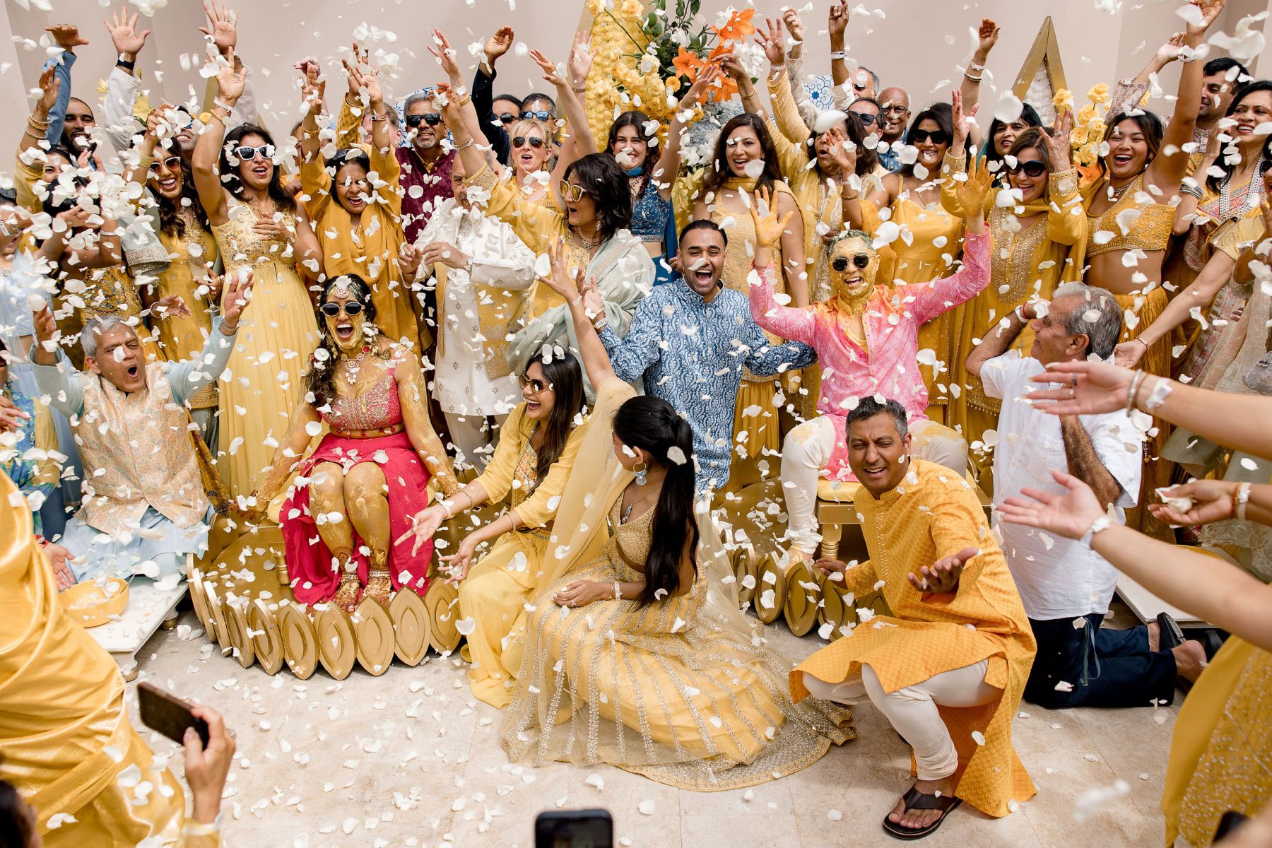 A Vibrant Fusion Celebration: Komal &amp; Audwin's Multi-Day Wedding at Hard Rock Los Cabos photo