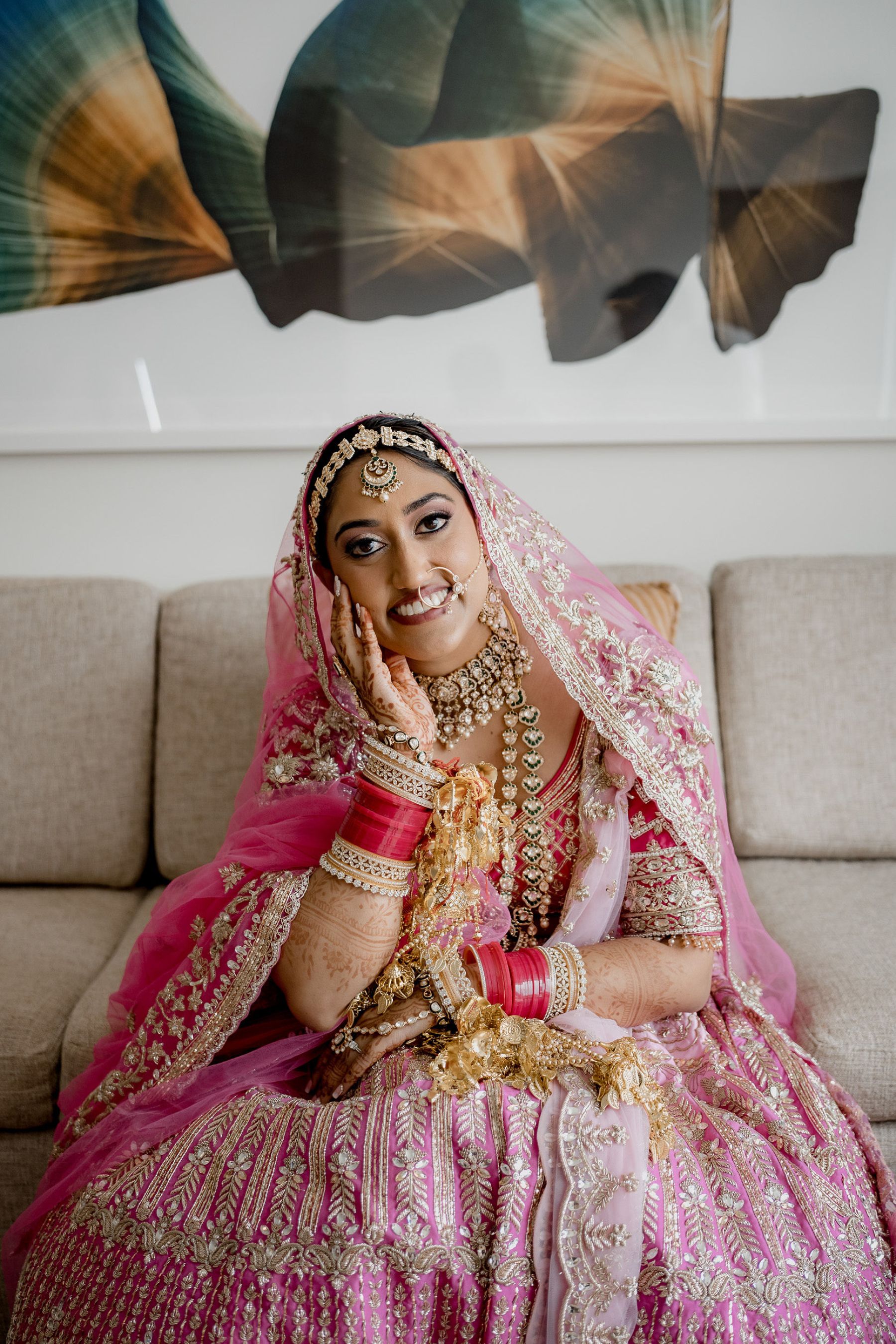 A Vibrant Fusion Celebration: Komal &amp; Audwin's Multi-Day Wedding at Hard Rock Los Cabos photo