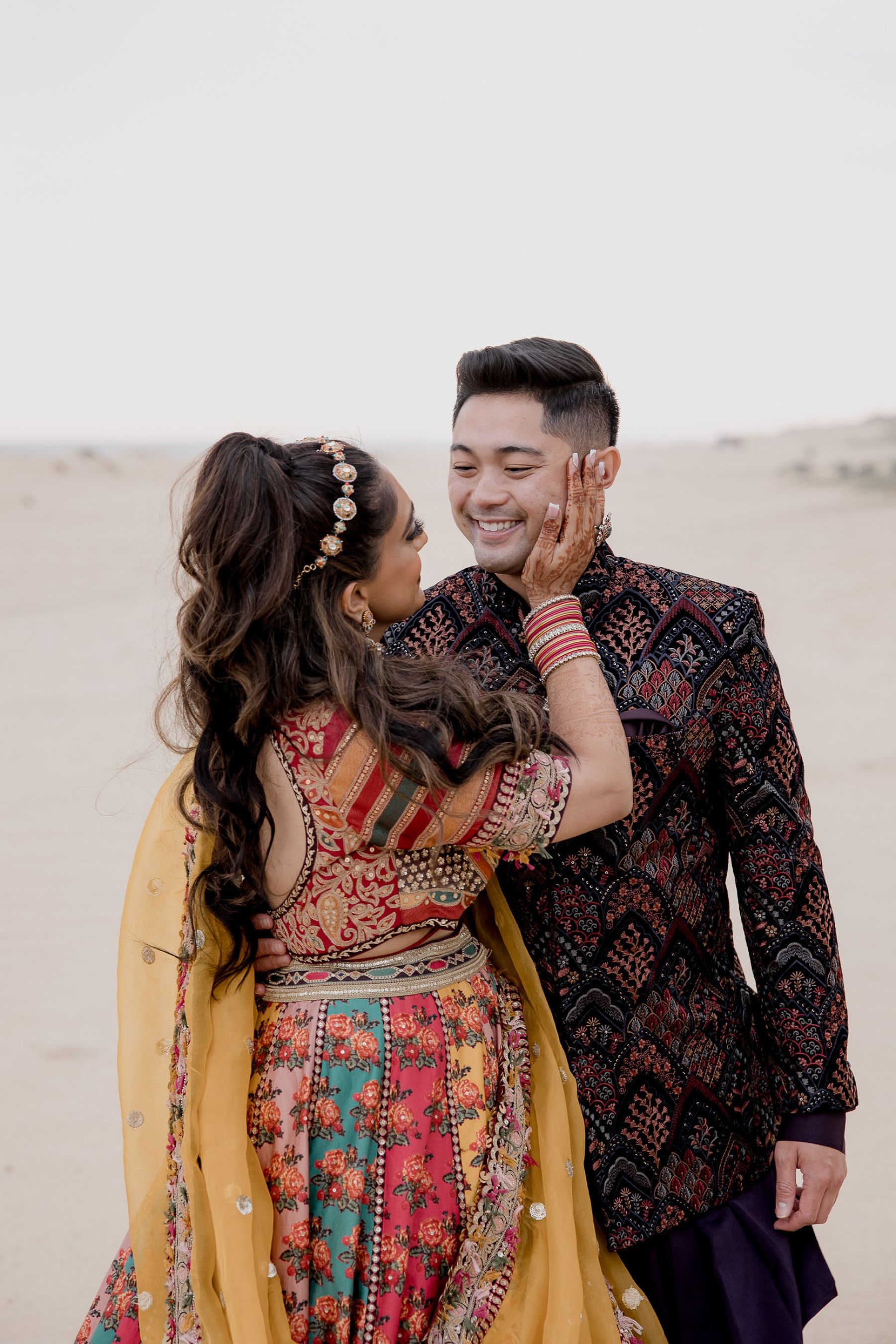 A Vibrant Fusion Celebration: Komal &amp; Audwin's Multi-Day Wedding at Hard Rock Los Cabos photo