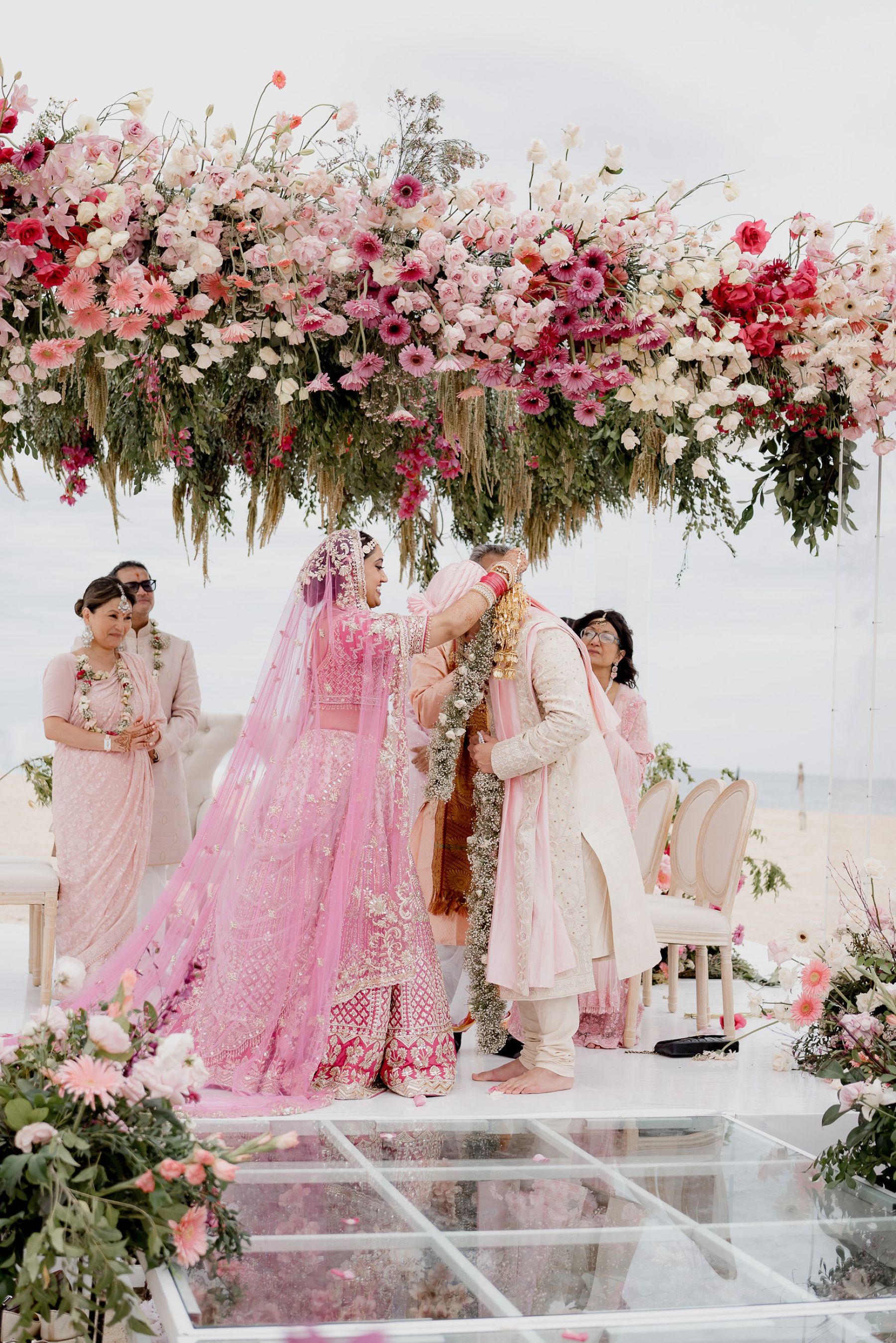 A Vibrant Fusion Celebration: Komal &amp; Audwin's Multi-Day Wedding at Hard Rock Los Cabos photo