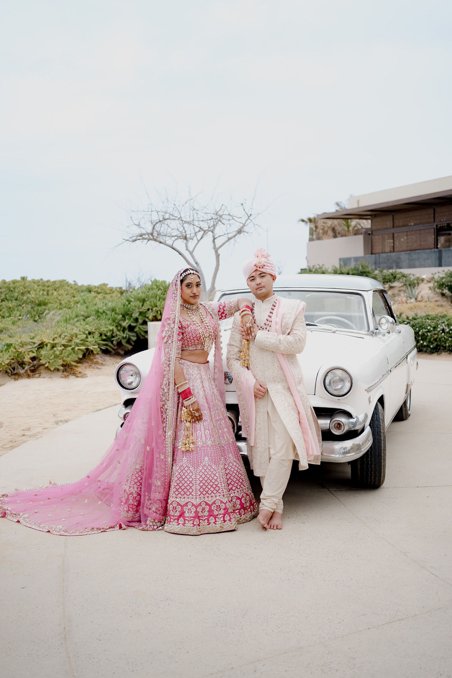 A Vibrant Fusion Celebration: Komal &amp; Audwin's Multi-Day Wedding at Hard Rock Los Cabos photo