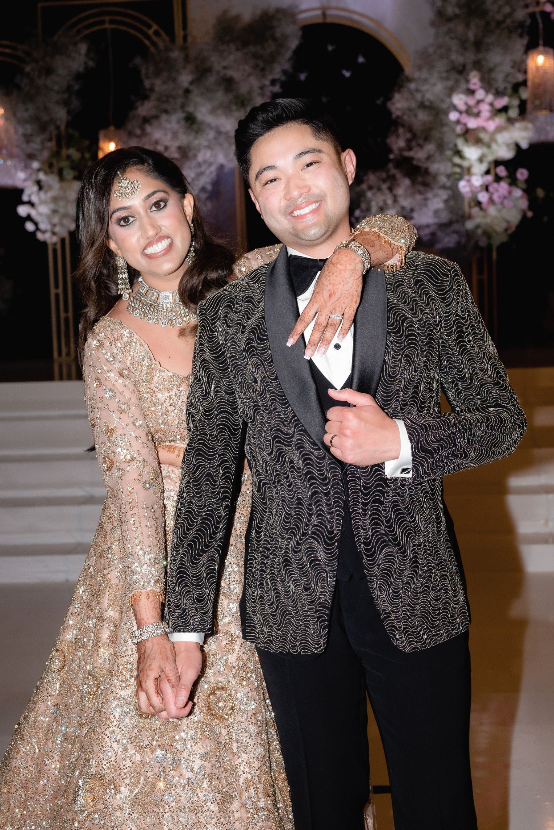 A Vibrant Fusion Celebration: Komal &amp; Audwin's Multi-Day Wedding at Hard Rock Los Cabos photo