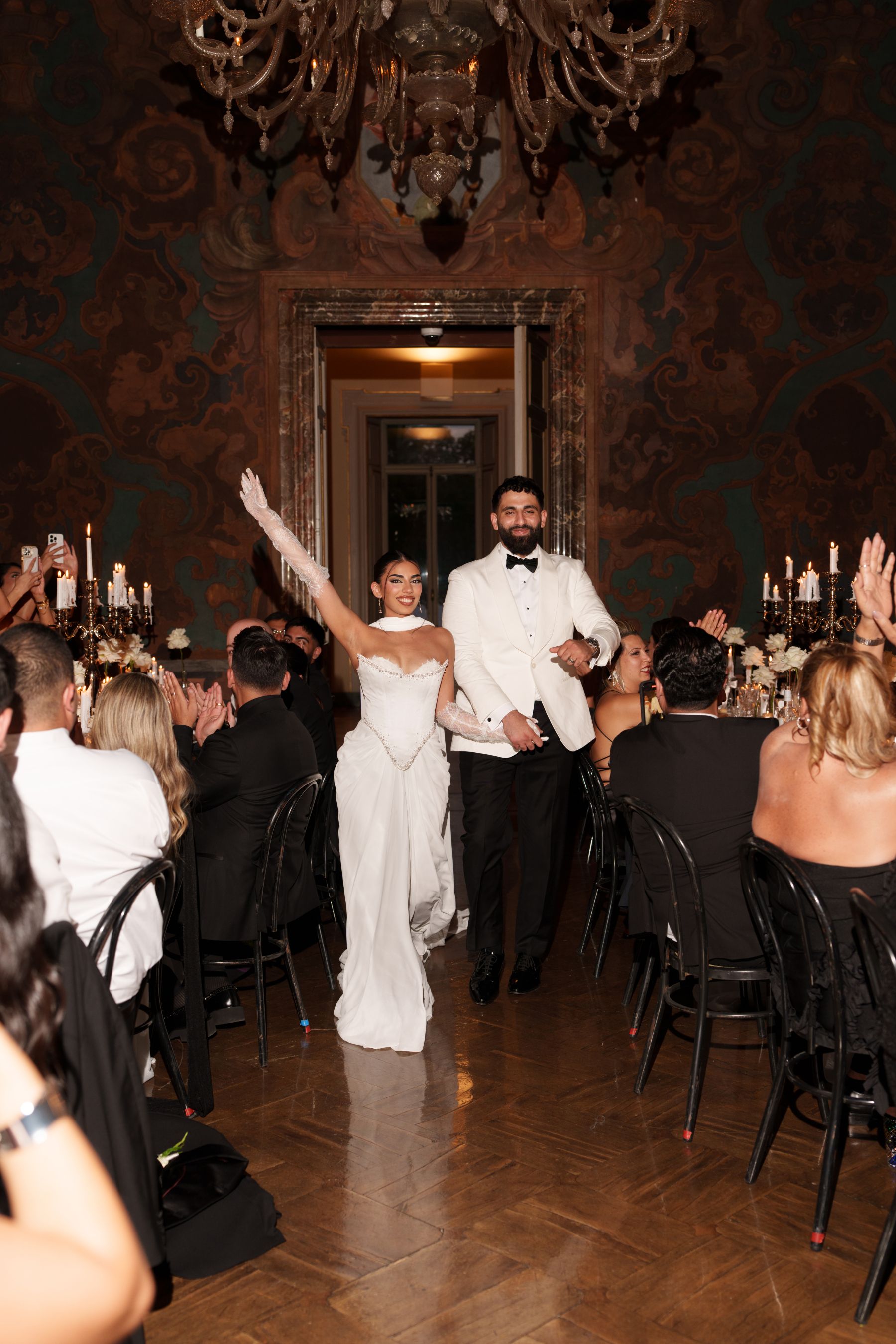 Sana &amp; Julien's Intimate Wedding at Villa Erba: A Minimalist Dream on Lake Como photo