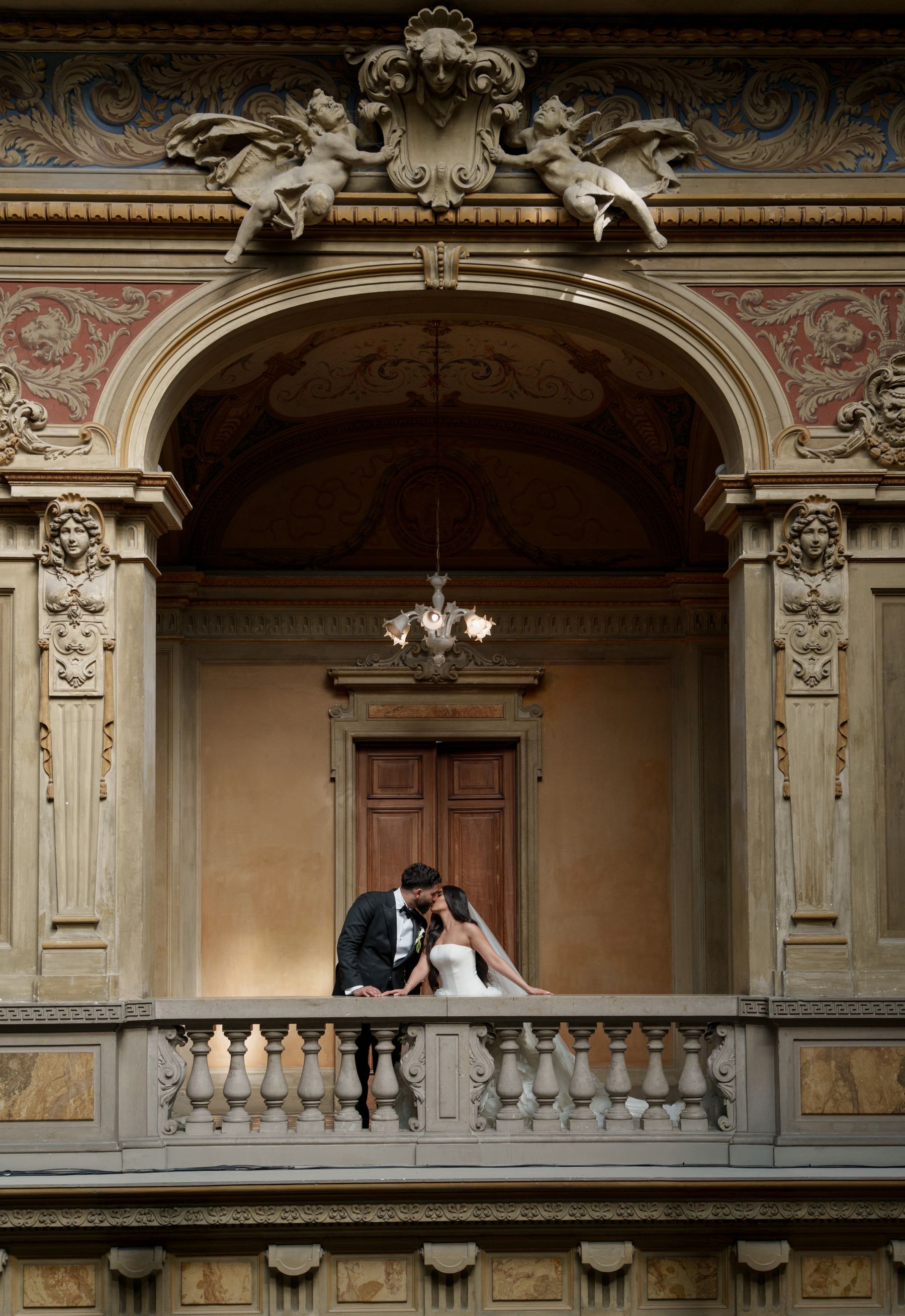 Sana &amp; Julien's Intimate Wedding at Villa Erba: A Minimalist Dream on Lake Como photo