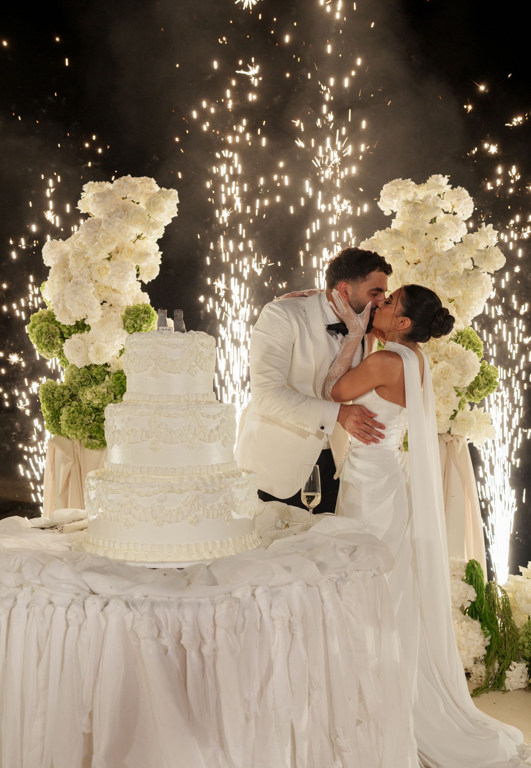 Sana &amp; Julien's Intimate Wedding at Villa Erba: A Minimalist Dream on Lake Como photo