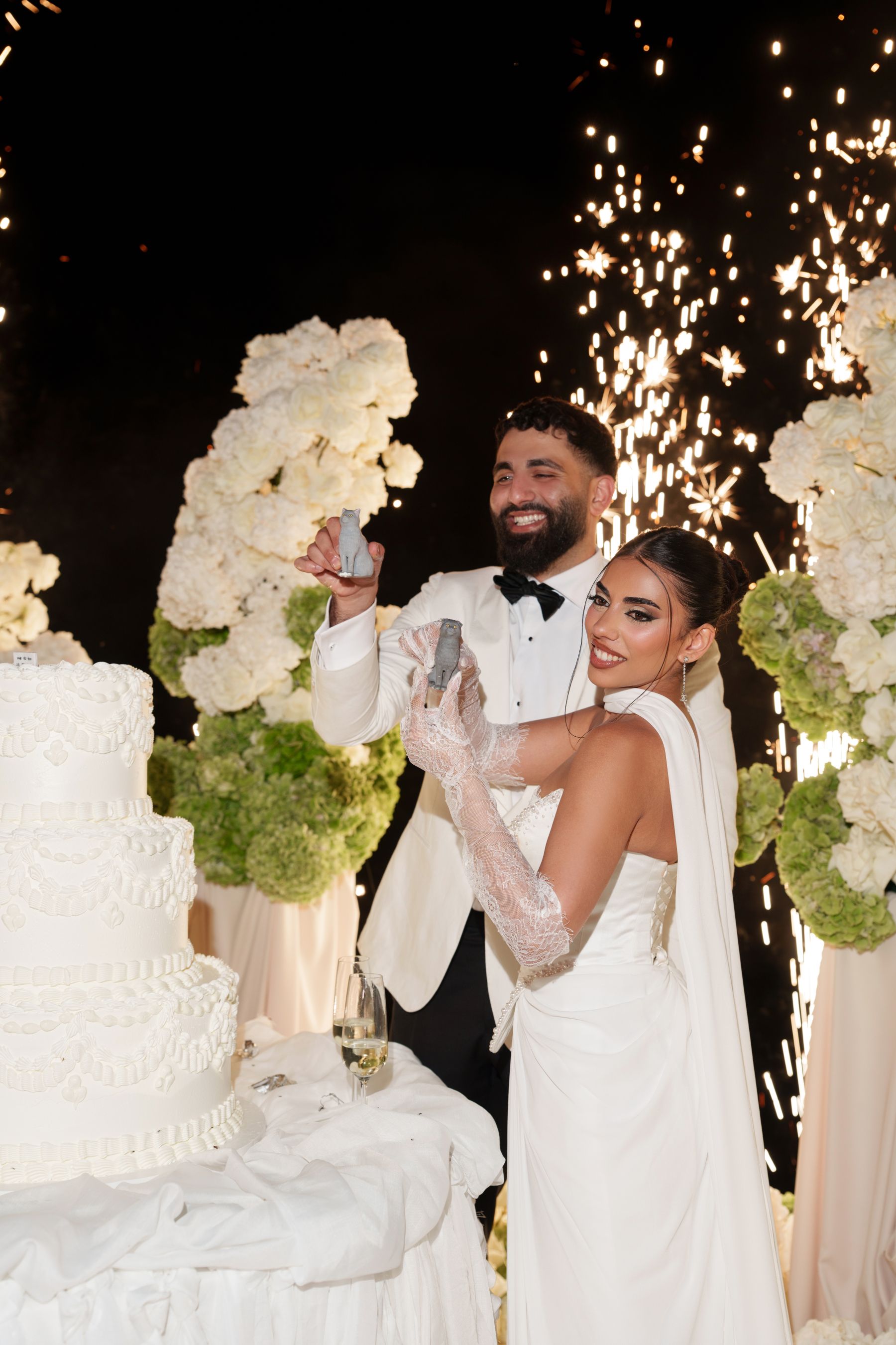 Sana &amp; Julien's Intimate Wedding at Villa Erba: A Minimalist Dream on Lake Como photo