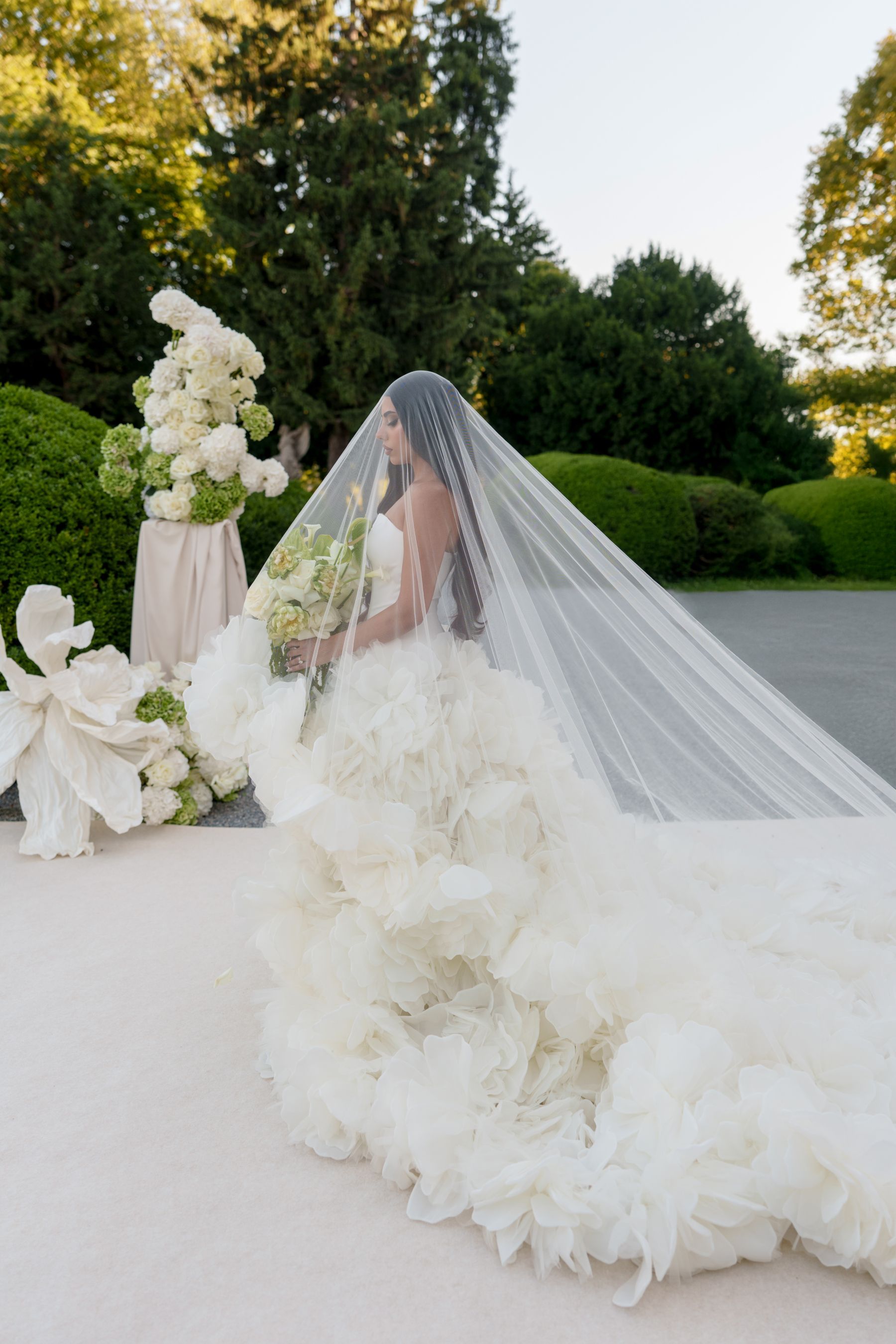 Sana &amp; Julien's Intimate Wedding at Villa Erba: A Minimalist Dream on Lake Como photo