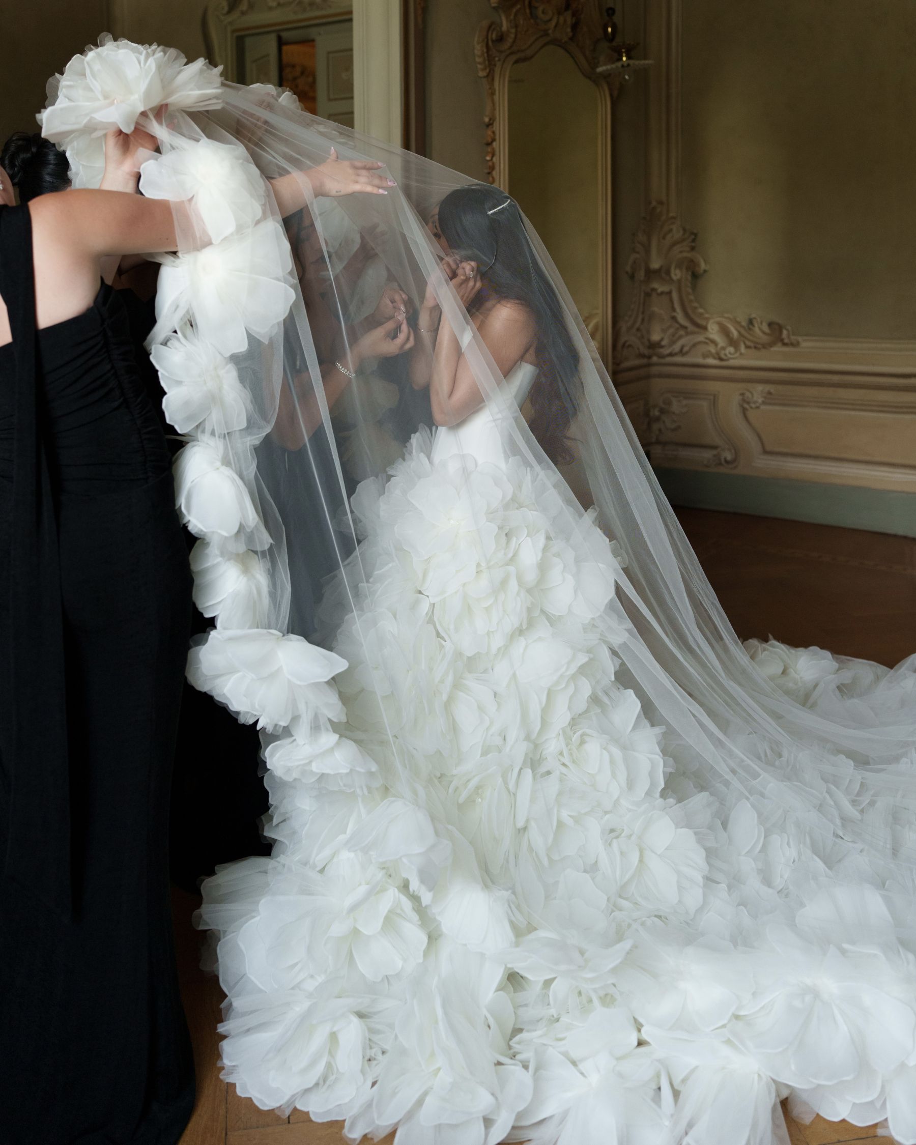 Sana &amp; Julien's Intimate Wedding at Villa Erba: A Minimalist Dream on Lake Como photo