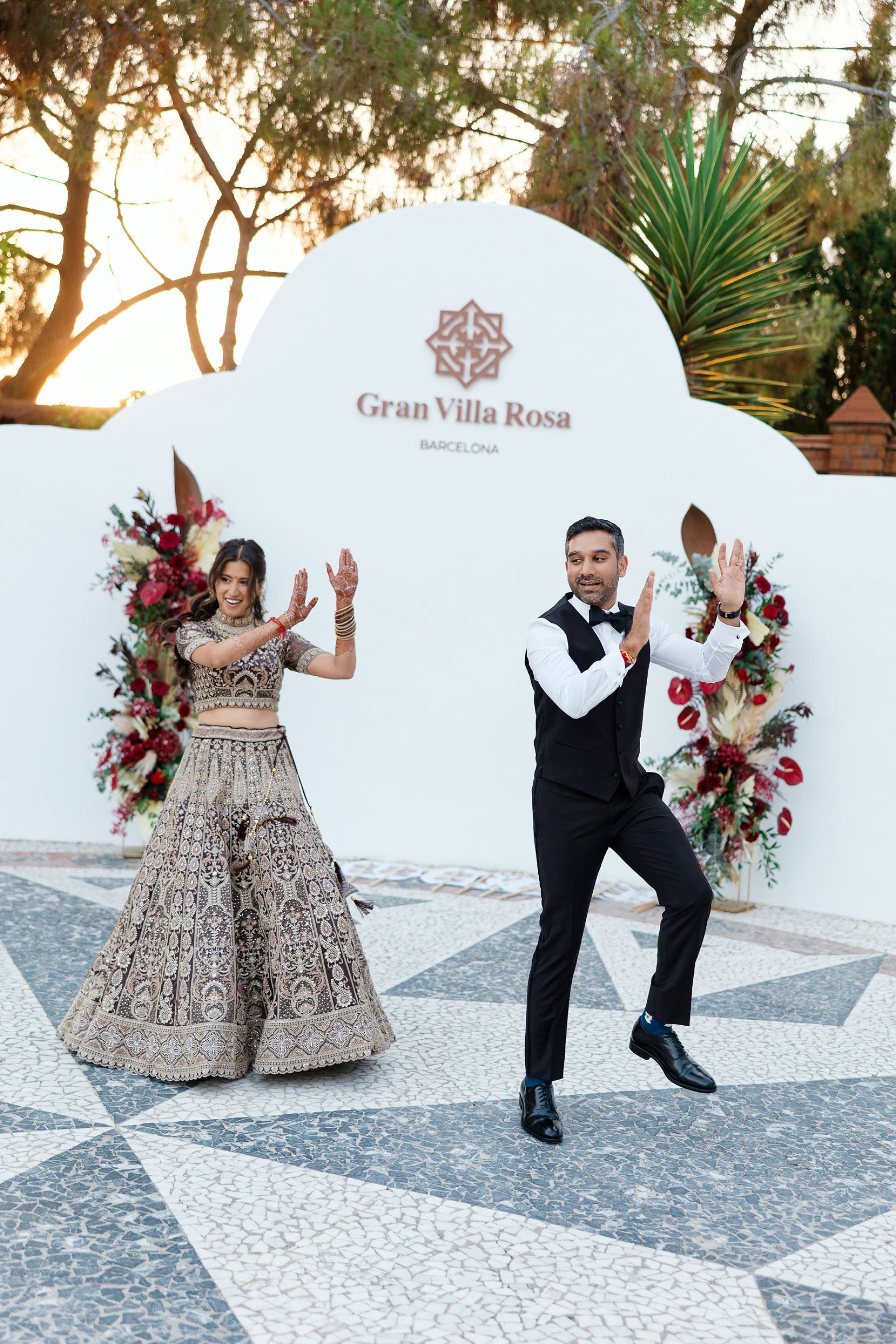 An Intimate Spanish Affair: Vibhuti &amp; Sachin's 15-Guest Destination Wedding at Gran Villa Rosa photo